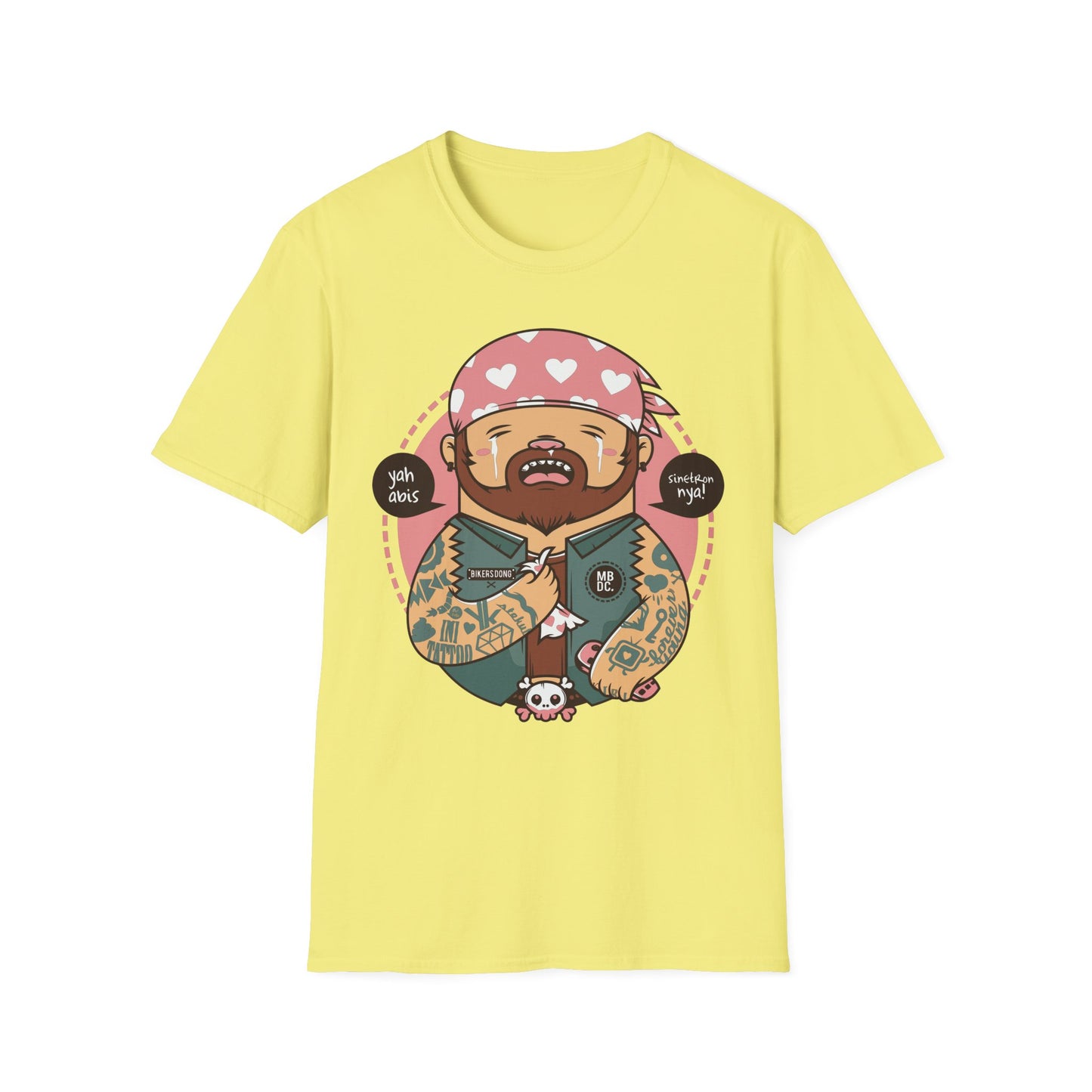 Cartoon Animation T Shirt Unisex Softstyle 100 Percent Ring Spun Cotton Comfort Tee