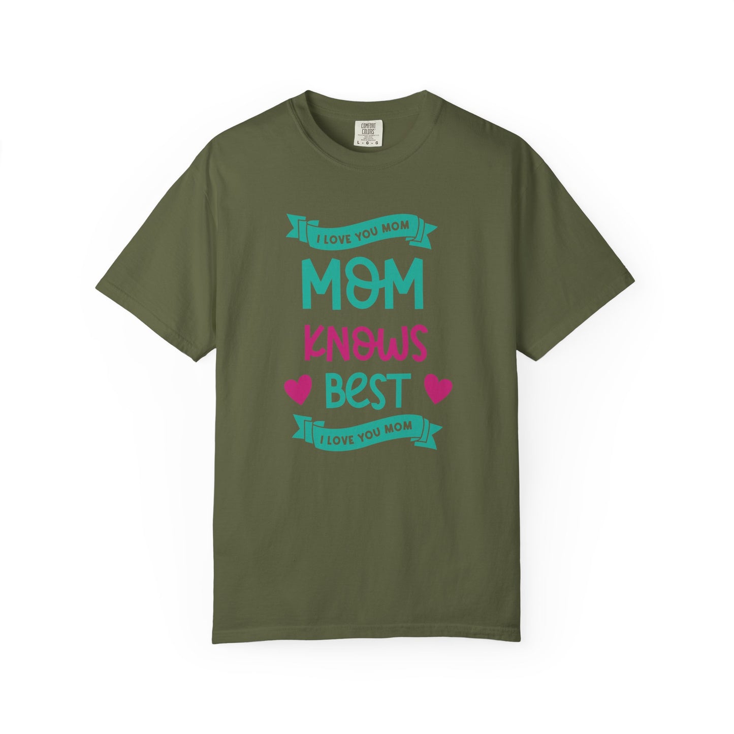 Mom T-shirt Mother's Day Mama Tee Unisex Comfort Colors Garment-Dyed Cotton h16