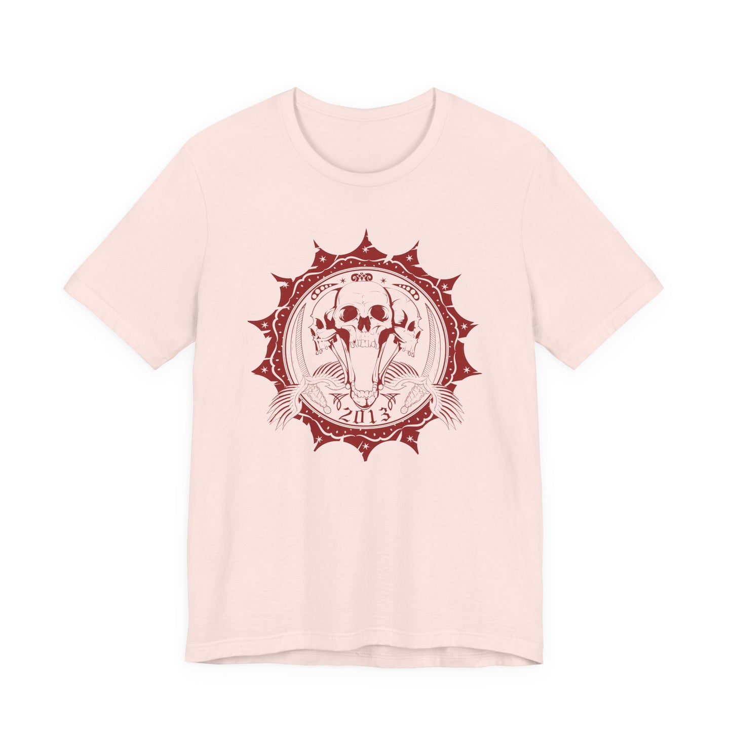 Skull Elephant Mandala Tee Boho Skull Graphic Shirt Art-51