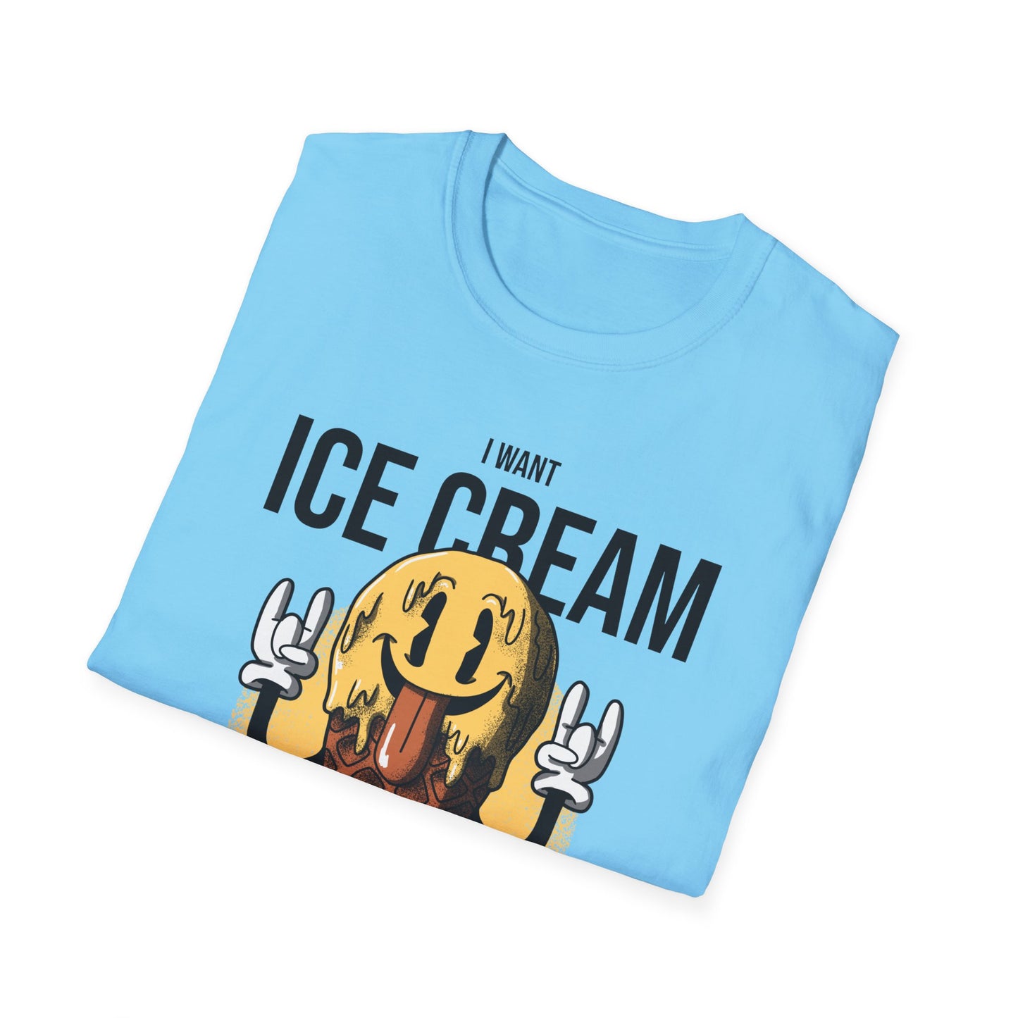 Food Tees, Funny Food T Shirts, Funny T Shirts, Shirt with Food, Junk Food Tees, Shirt with Ice Cream, Ice Cream T-Shirt