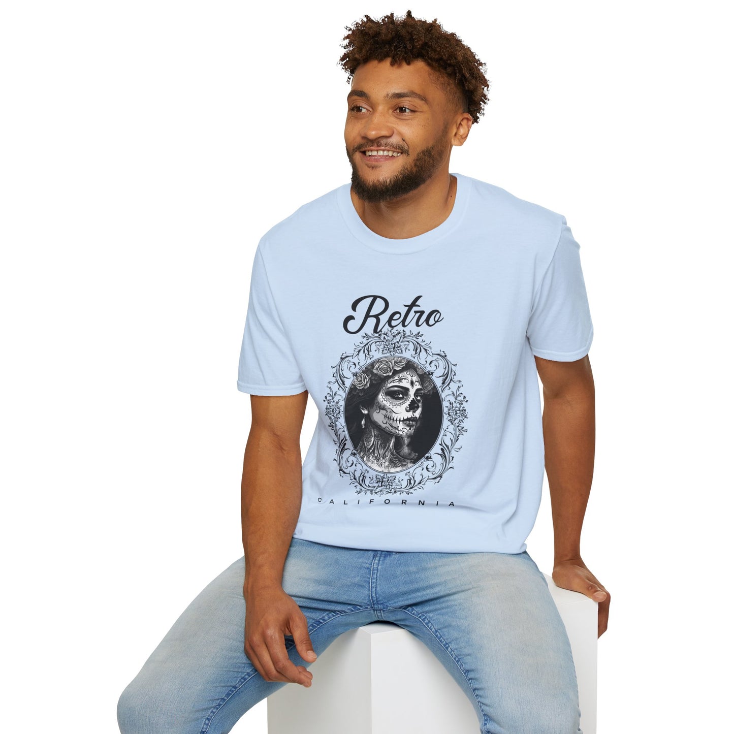 Retro T Shirt, Retro Design Shirt, Retro Art Tee Shirt, T-shirt with Retro Style