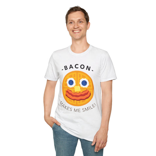 Food Tees, Funny Food T Shirts, Funny T Shirts, Bacon and Egg T Shirt, Egg and Bacon Shirt