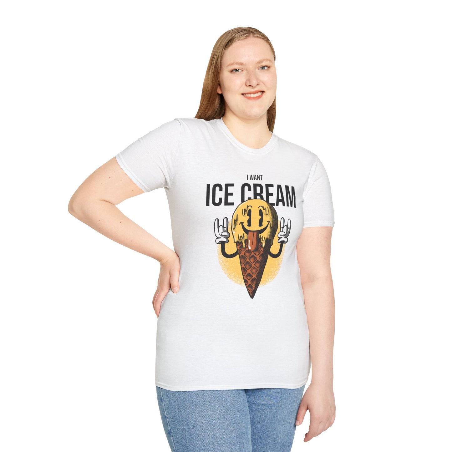 Food Tees, Funny Food T Shirts, Funny T Shirts, Shirt with Food, Junk Food Tees, Shirt with Ice Cream, Ice Cream T-Shirt
