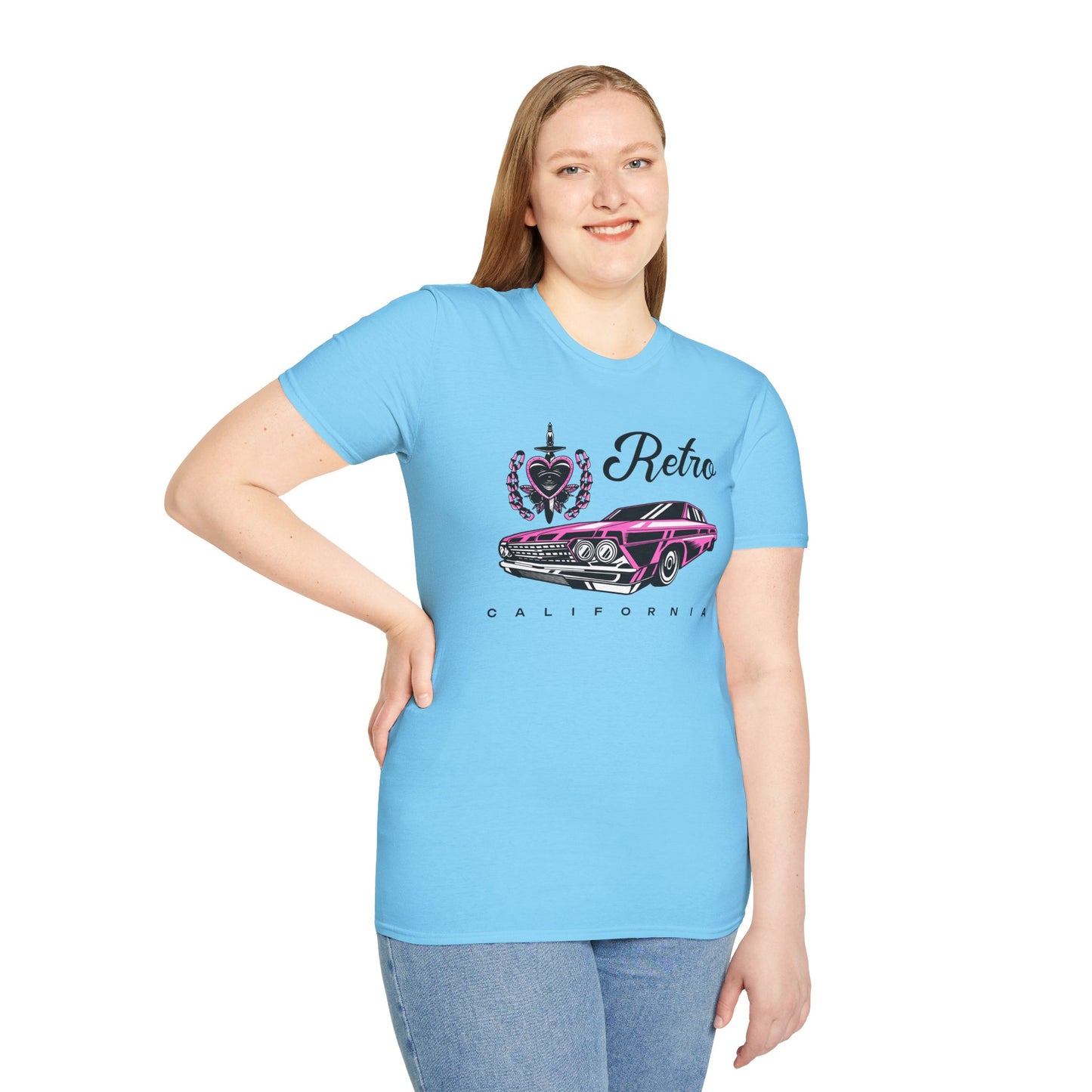 Retro T Shirt, Retro Design Shirt, Retro Art Tee Shirt, T-shirt with Retro Style