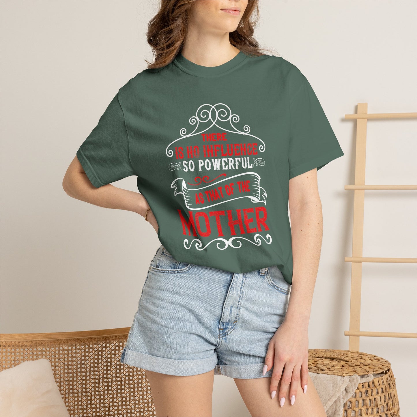 Mom T-shirt Mother Day Mama Tee Unisex Comfort Colors Garment-Dyed Cotton h96