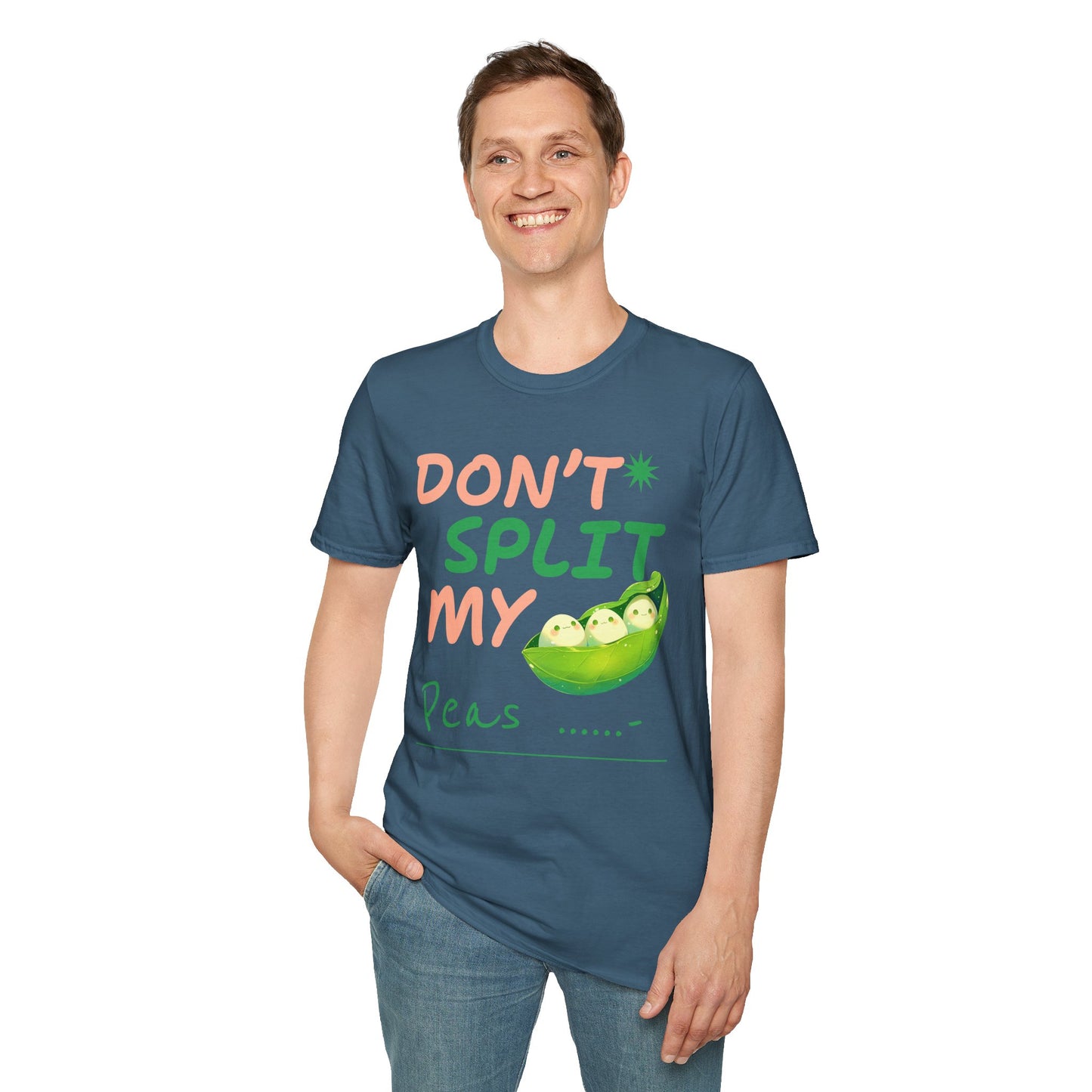 Food Tees, Funny Food T Shirts, Funny T Shirts, Shirt with Vegetables, Shirt with Peas