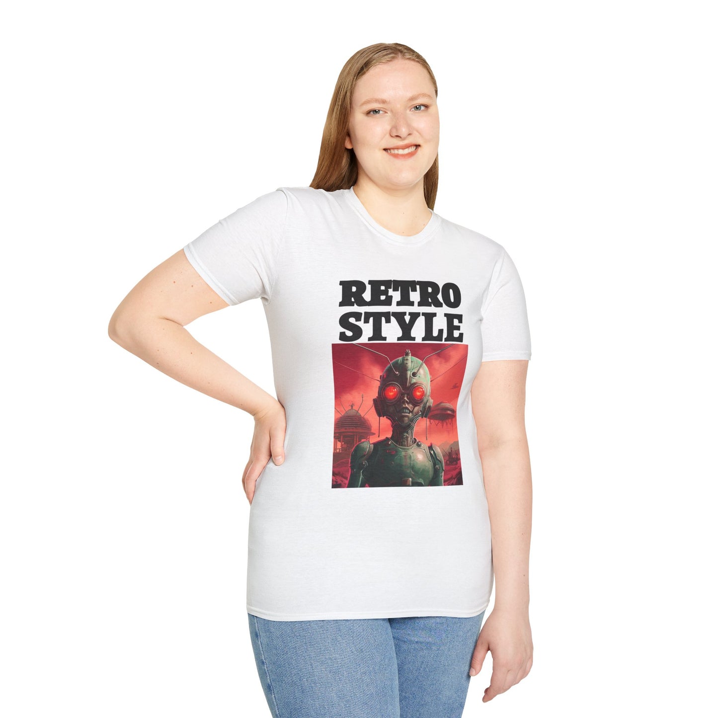 Retro T Shirt, Retro Design Shirt, Retro Art Tee Shirt, T-shirt with Retro Style