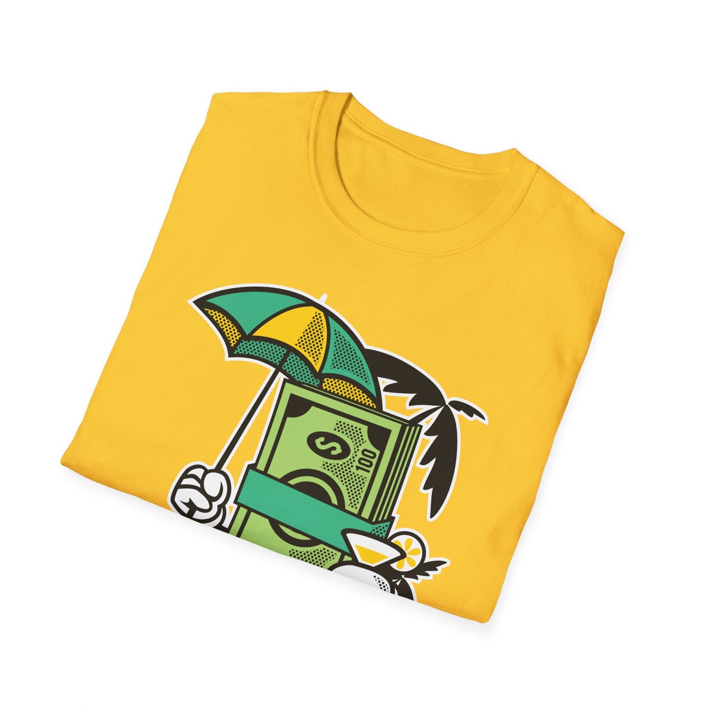 Cartoon T Shirt Animation T Shirt Funny Tee Unisex Softstyle Cotton Tee Art Design 64000