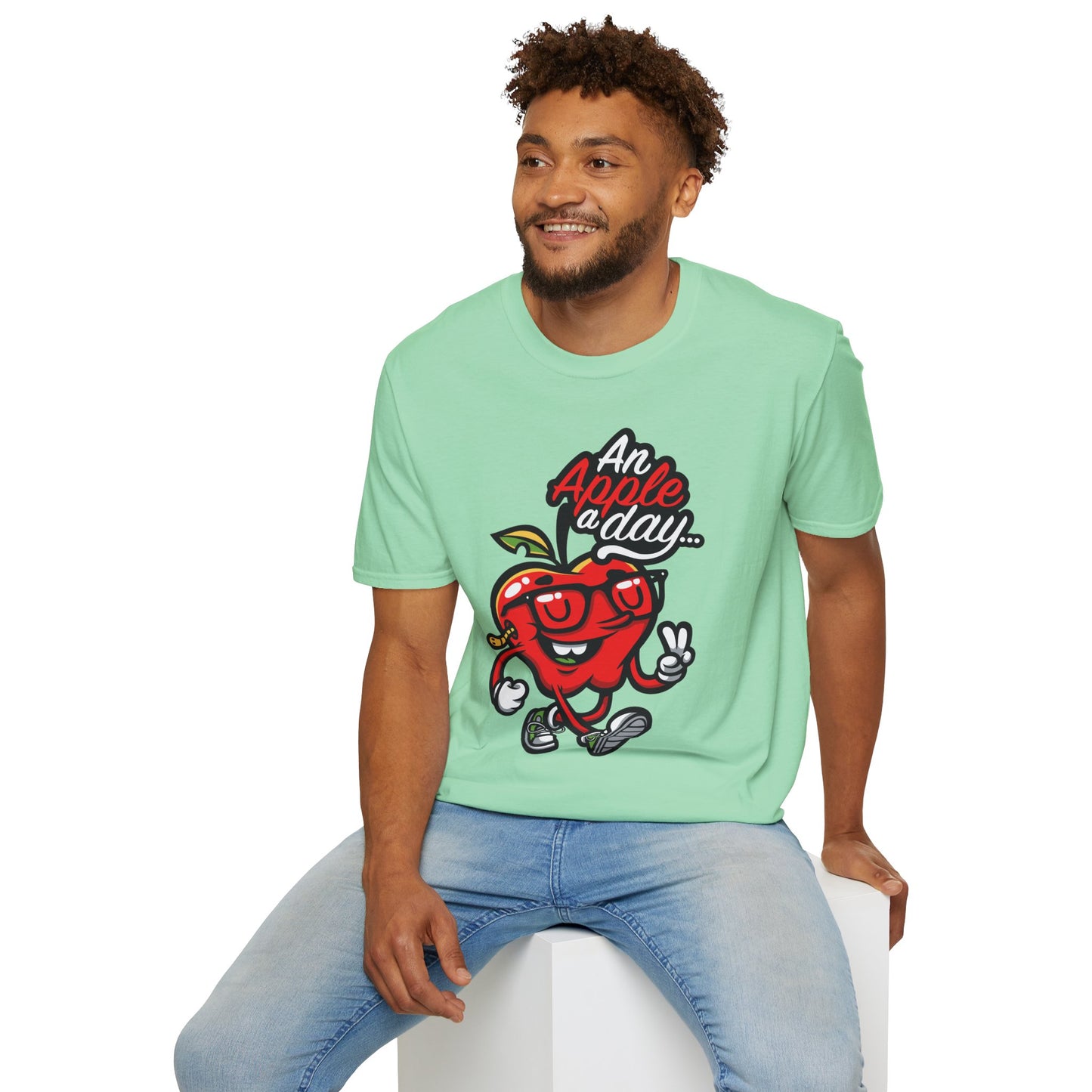 Cartoon T Shirt Animation Tee Funny Tee Unisex Softstyle Cotton Shirt Gildan Softstyle 64000