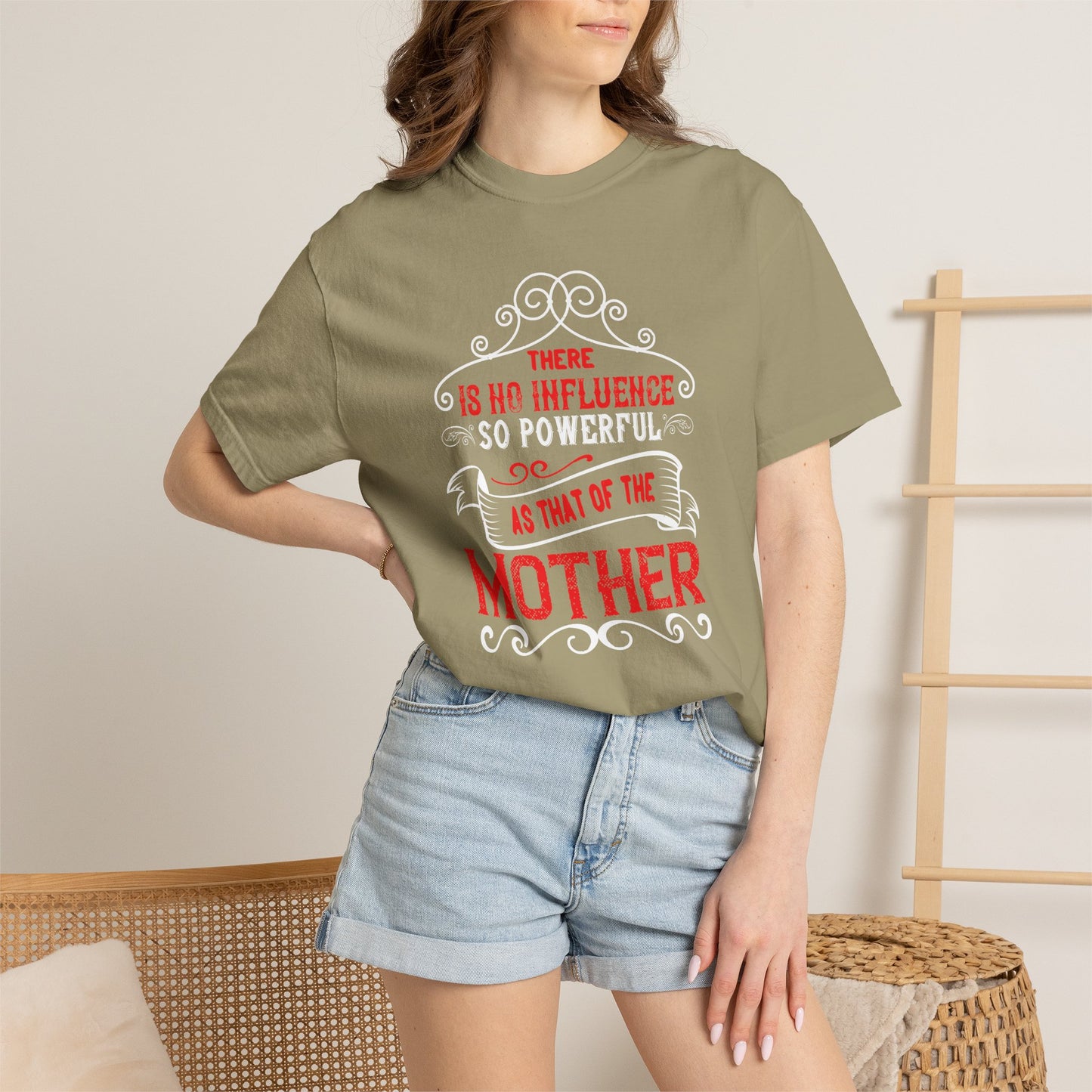 Mom T-shirt Mother Day Mama Tee Unisex Comfort Colors Garment-Dyed Cotton h96