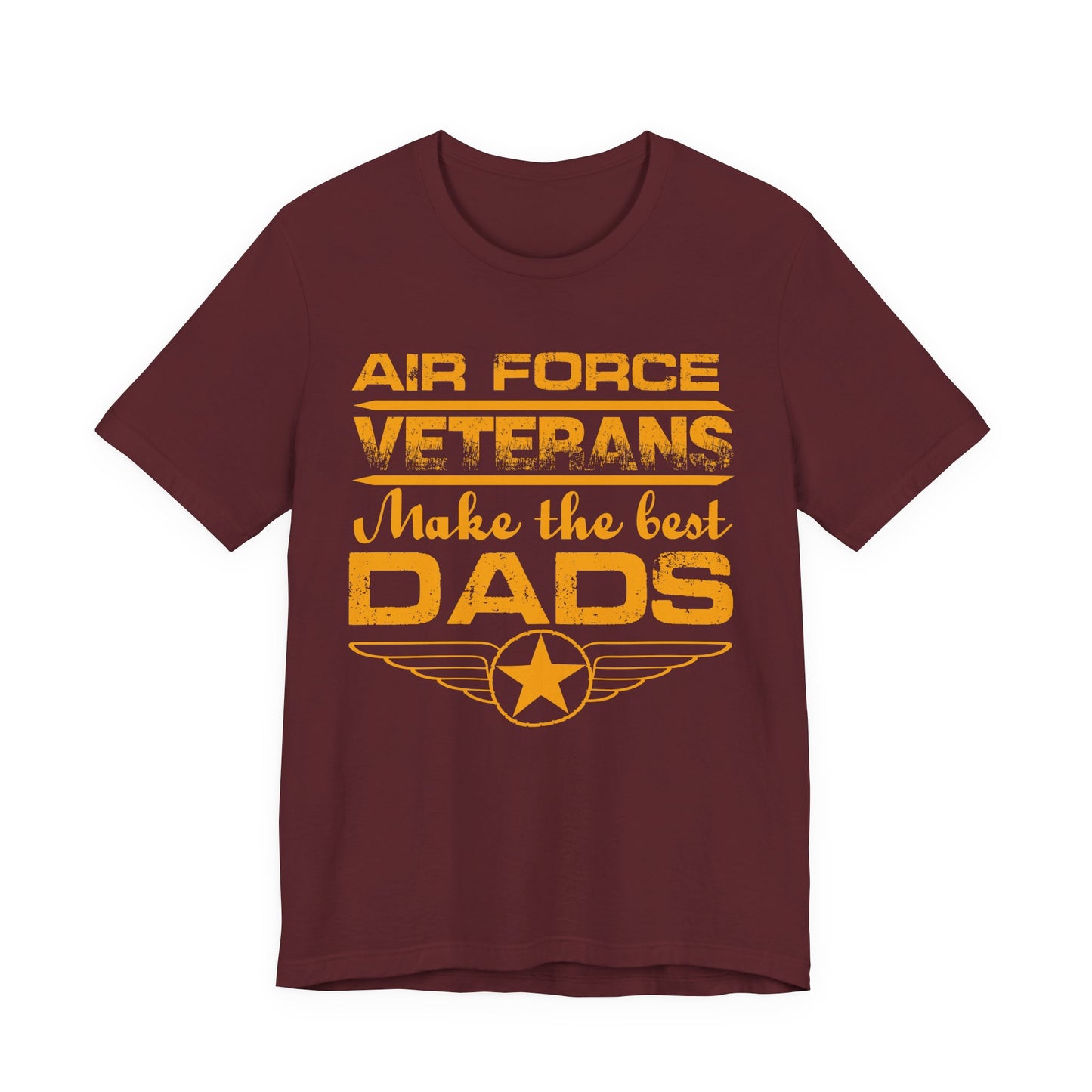 Air Force Veterans Make the Best Dads T-Shirt Military Dad Unisex Cotton Tee v48