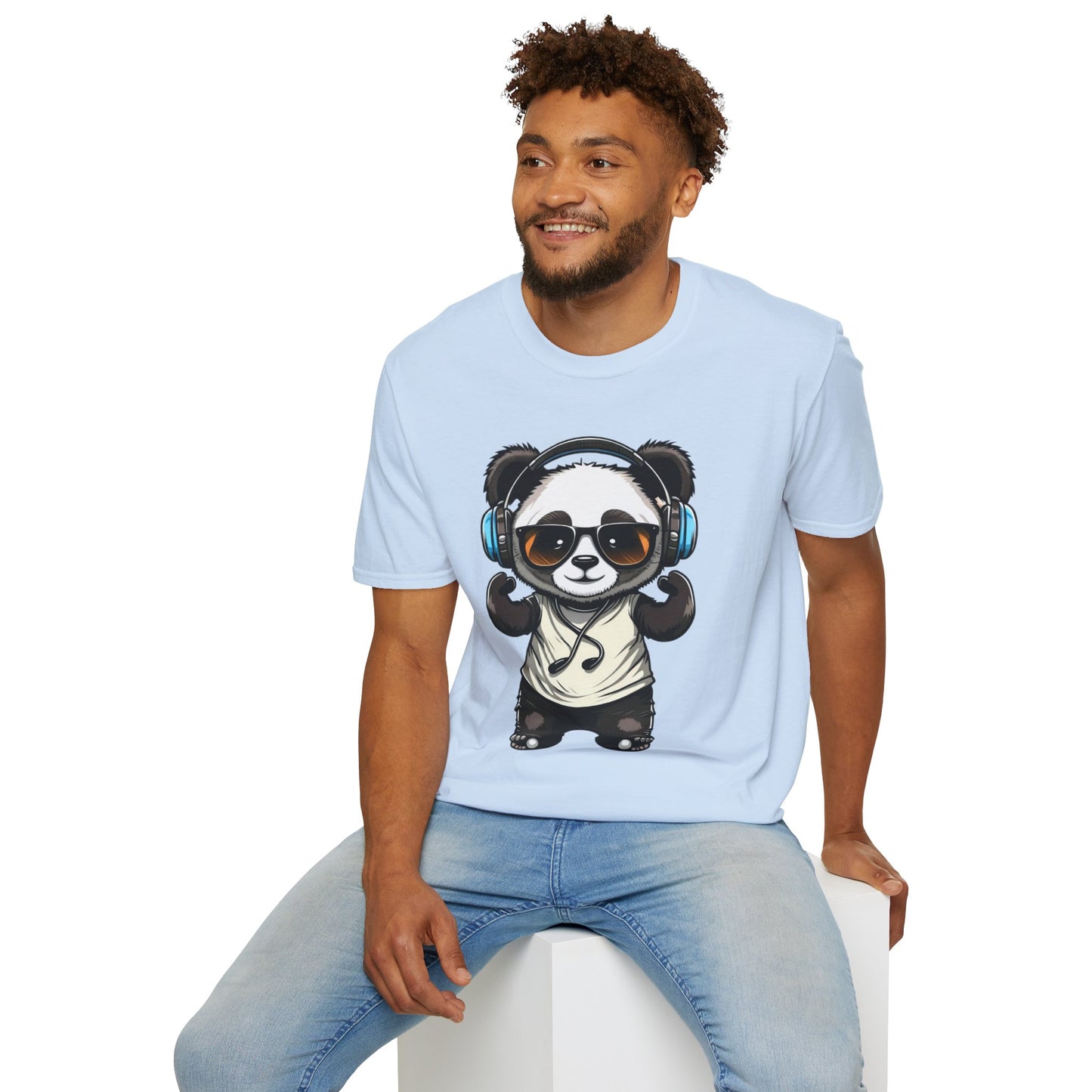 Animals Tees, Funny Animals Shirt, T Shirts with Funny Animals, T-Shirt with Panda, Panda Tees