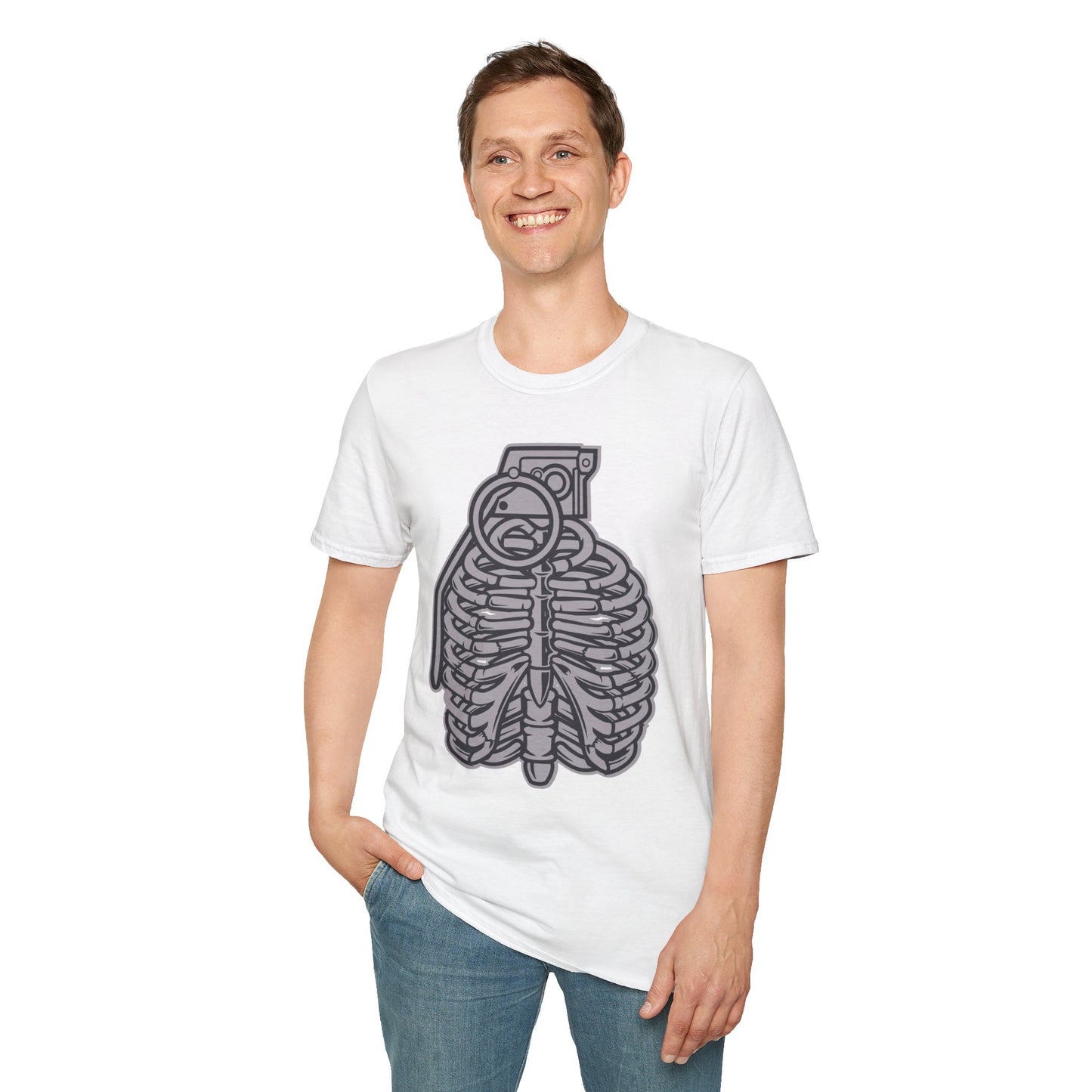 Cartoon T Shirt Animation T Shirt Funny Tee Shirt Unisex Gildan Softstyle 64000 Cotton