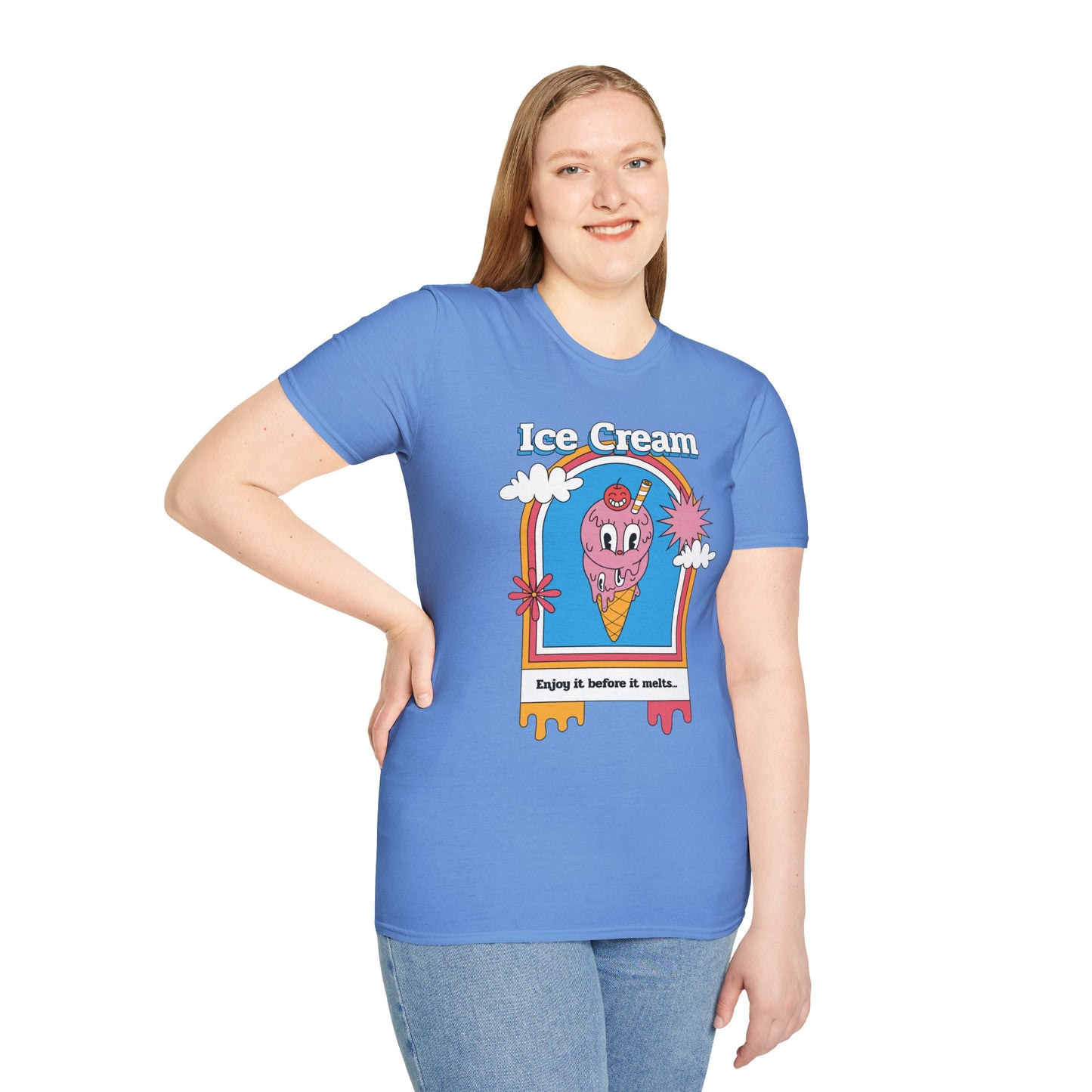 Food Tees, Funny Food T Shirts, Funny T Shirts, Shirt with Food, Junk Food Tees, Shirt with Ice Cream, Ice Cream T-Shirt