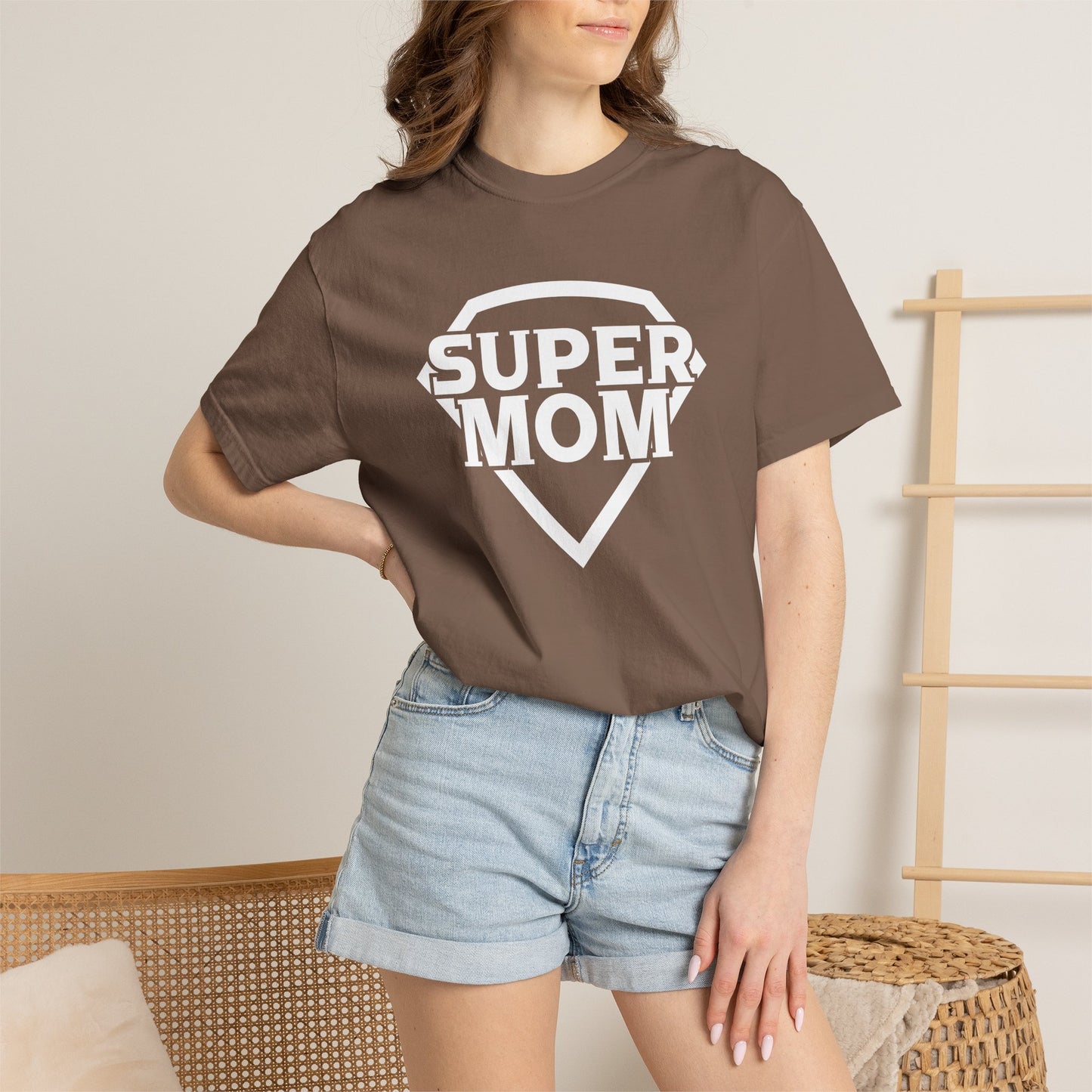 Mom T-shirt Mother's Day Mama Tee Unisex Comfort Colors Garment-Dyed Cotton h3
