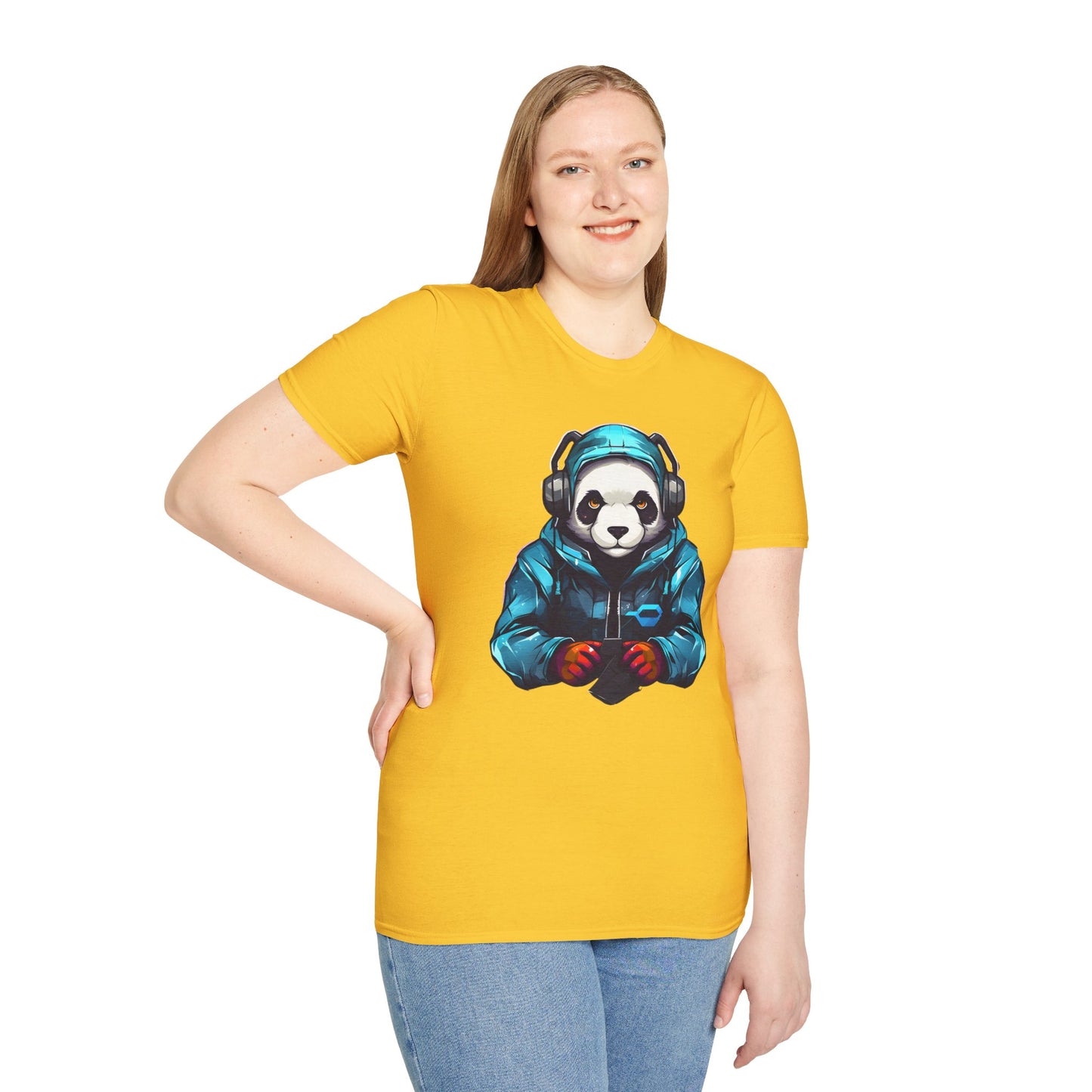 Animals Tees, Funny Animals Shirt, T Shirts with Funny Animals, T-Shirt with Panda, Panda Tees