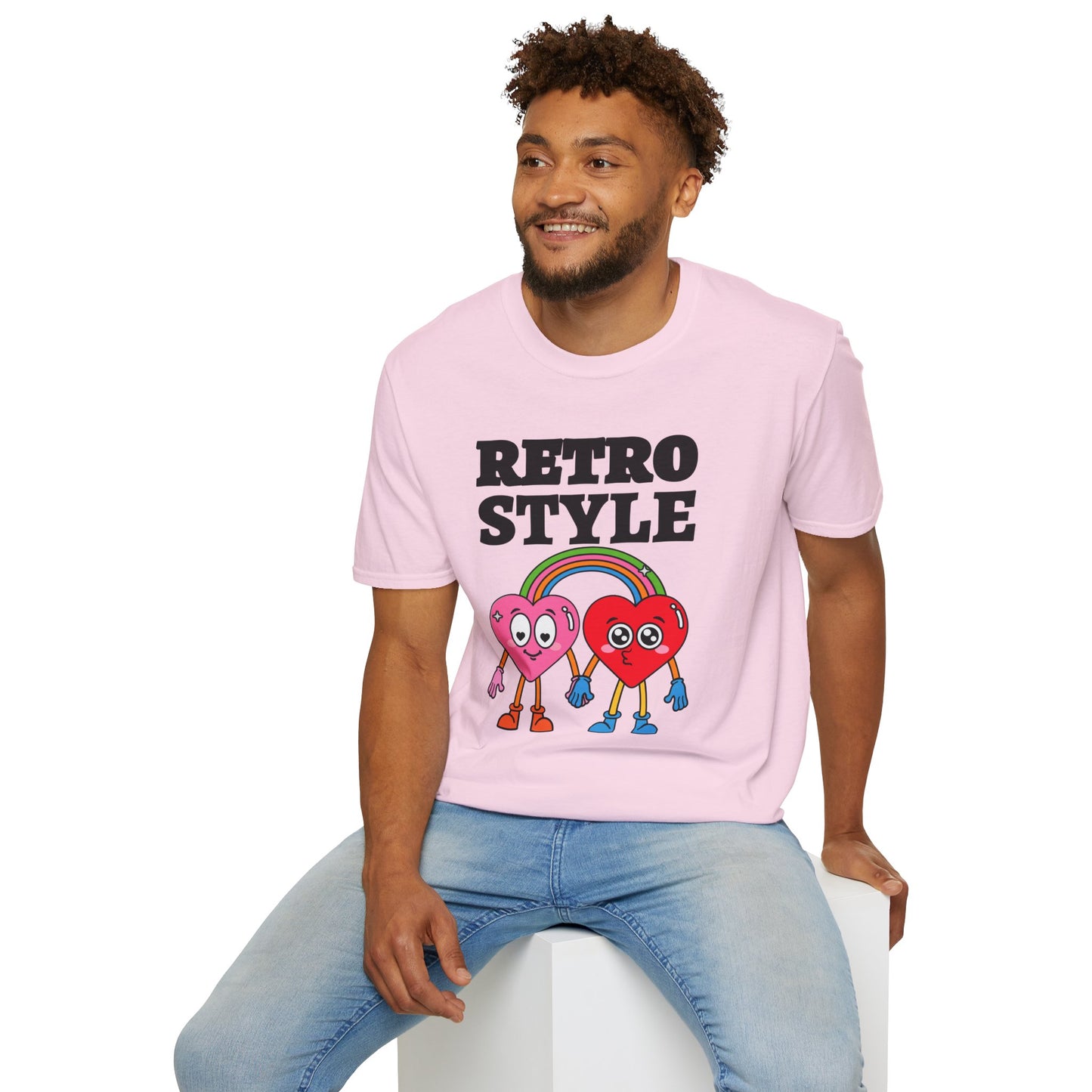Retro T Shirt, Retro Design Shirt, Retro Art Tee Shirt, T-shirt with Retro Style