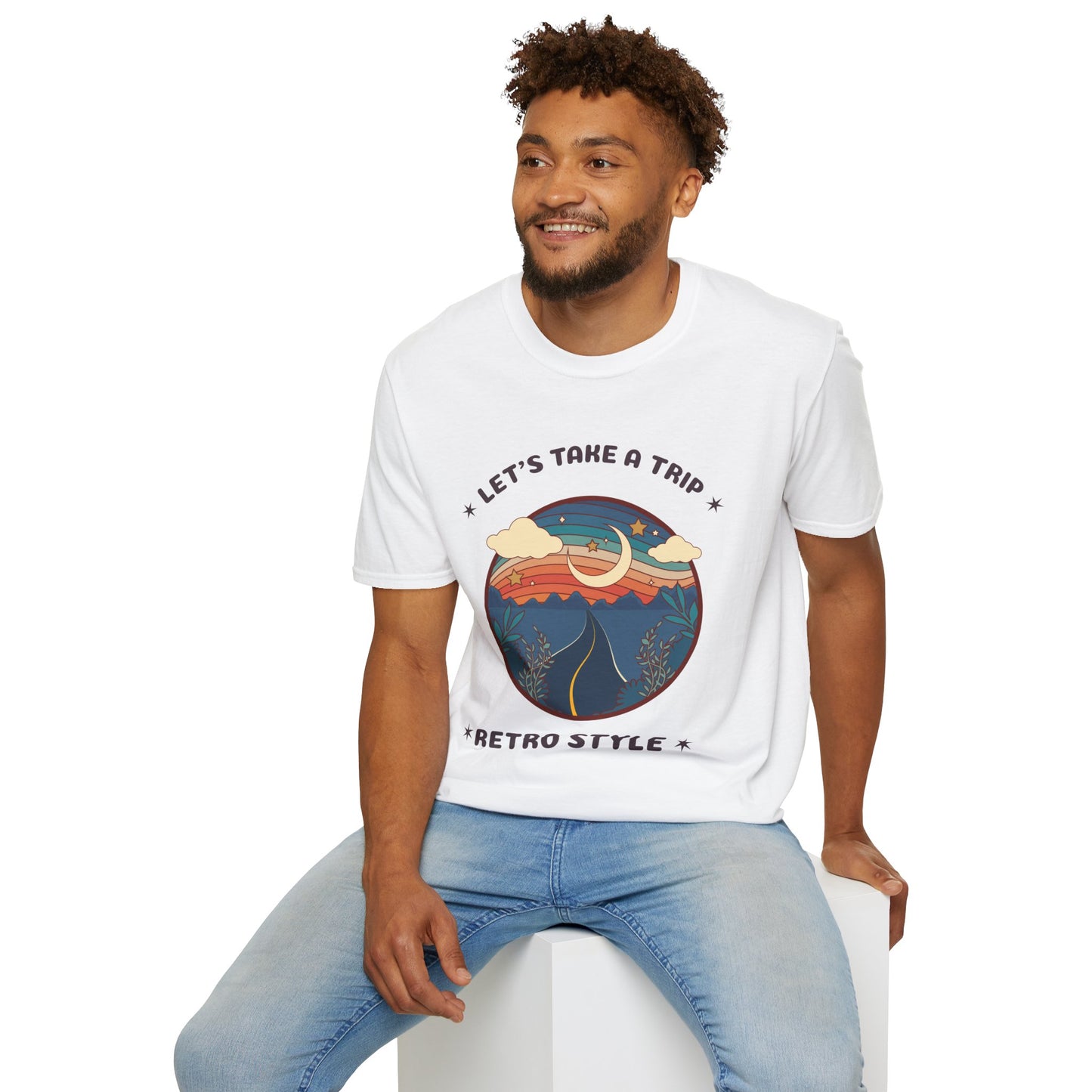 Retro T Shirt, Retro Design Shirt, Retro Art Tee Shirt, T-shirt with Retro Style