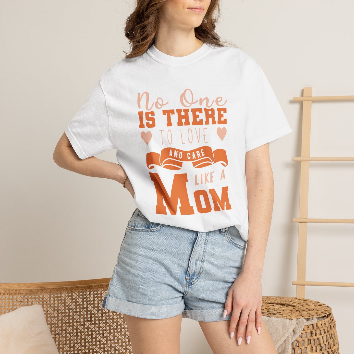 Mom T-shirt Mother Day Mama Tee Unisex Comfort Colors Garment-Dyed Cotton h47