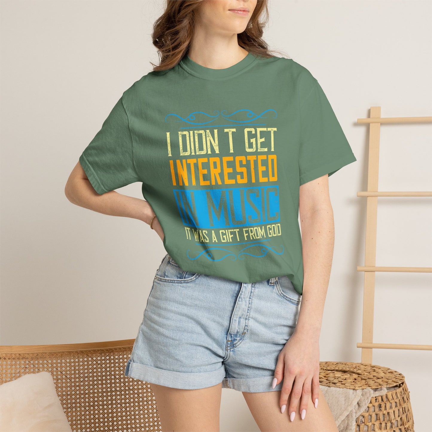 Music Graphic Design Unisex Cotton T-shirt m5