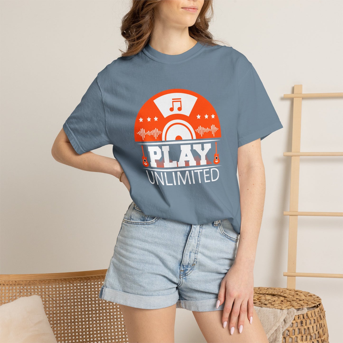 Music Graphic Design Unisex Cotton T-shirt 079