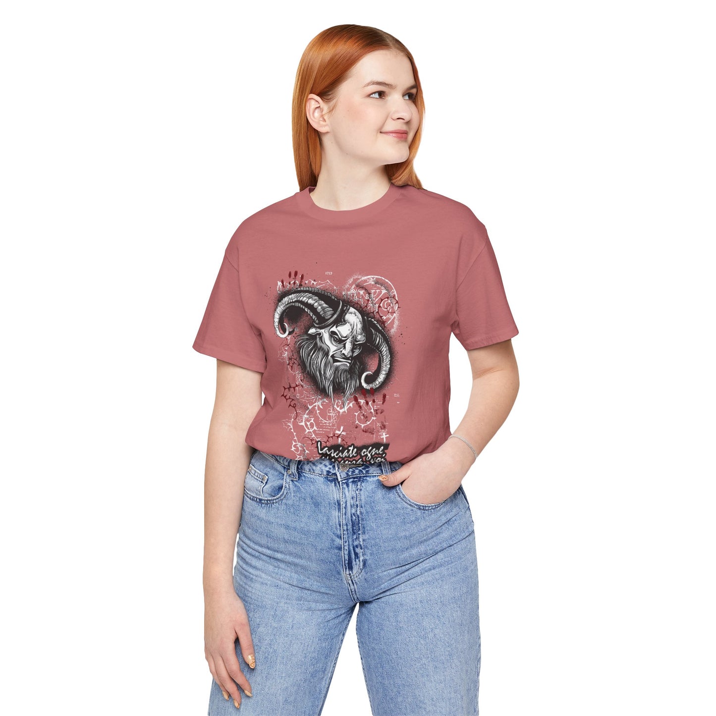 Gothic Graphic Unisex Cotton T-Shirt r14