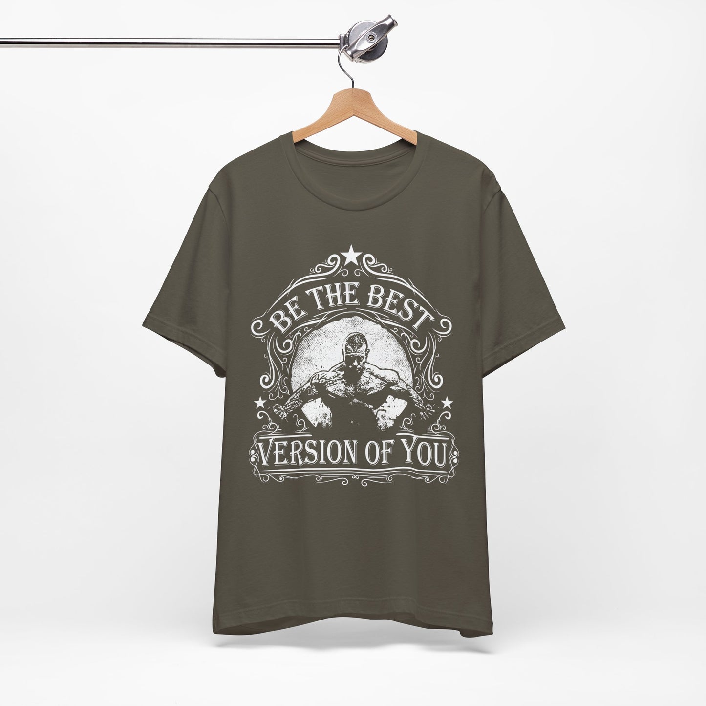 Be The Best Version Of You T-Shirt Motivational Fitness Tee