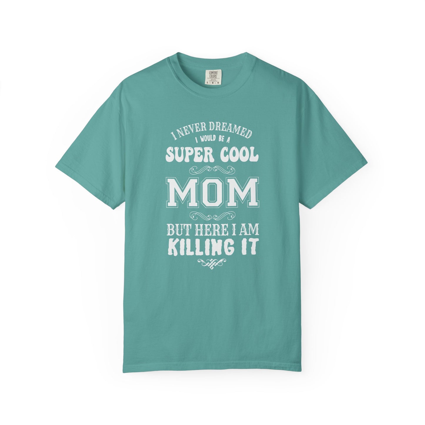 Mom T-shirt Mother's Day Mama Tee Unisex Comfort Colors Garment-Dyed Cotton h36