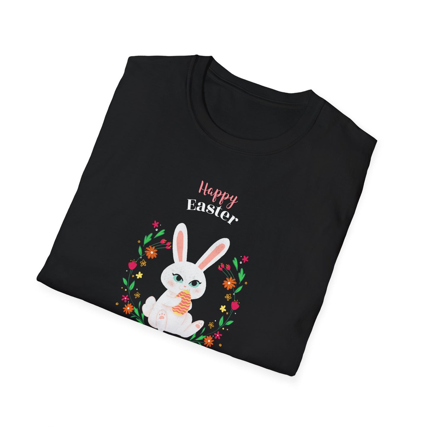 Easter Bunny T-Shirt, Tee Shirt with Easter Signature, T Shirt with Easter Prints, Tee Shirt with Easter Design - 12