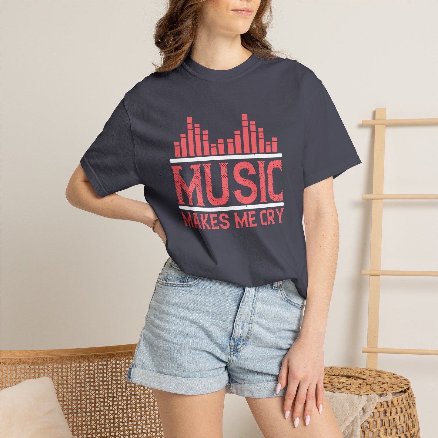 Music Graphic Design Unisex Cotton T-shirt m37