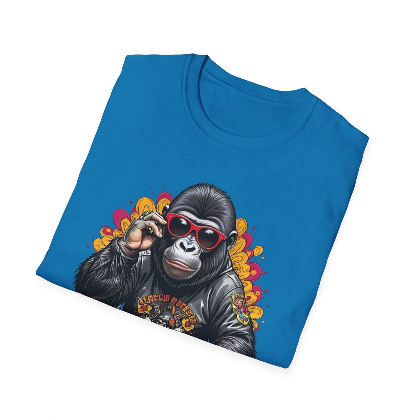 Animals Tees, Funny Animals Shirt, T Shirts with Funny Animals, T-Shirt with Gorilla, Monkey Tees