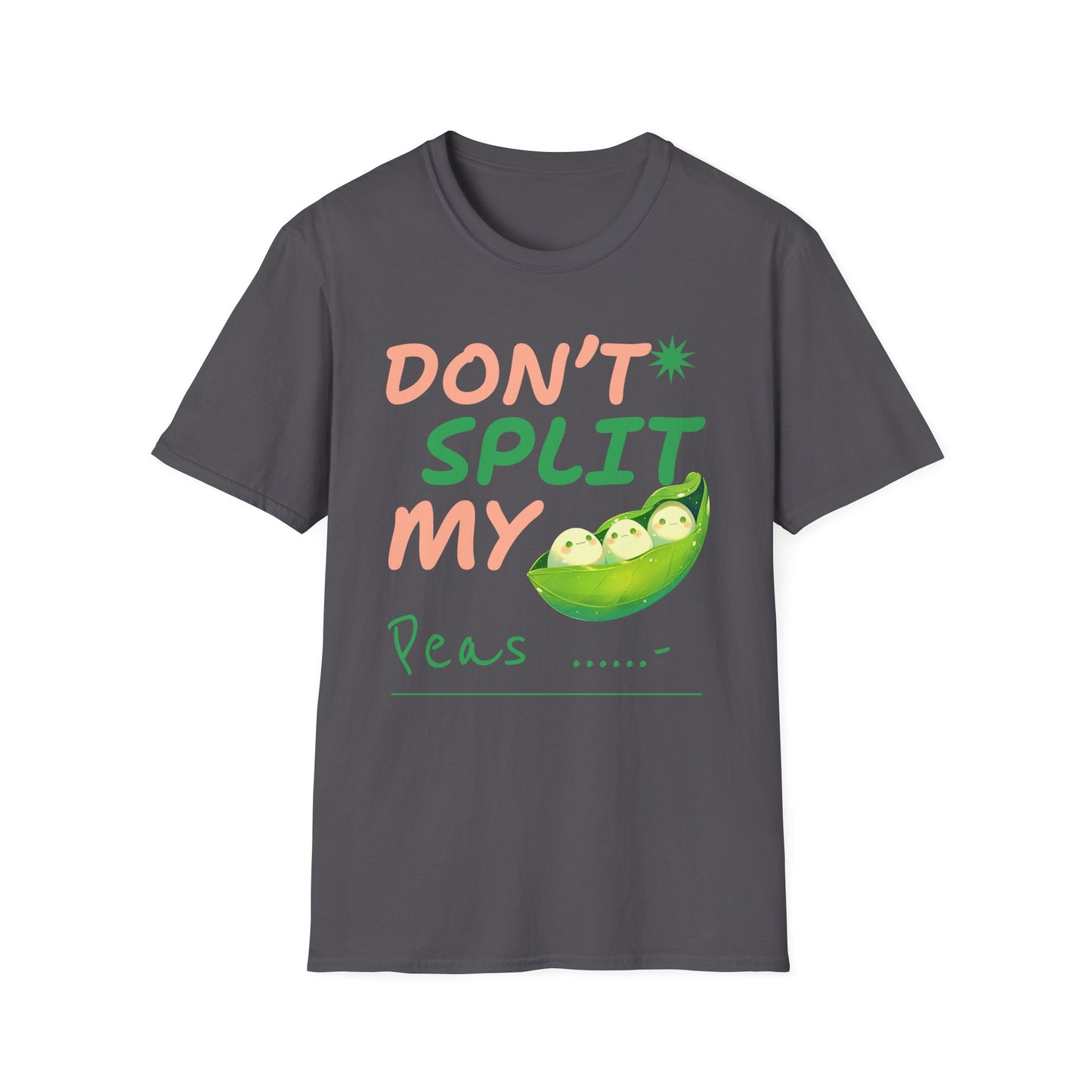 Food Tees, Funny Food T Shirts, Funny T Shirts, Shirt with Vegetables, Shirt with Peas