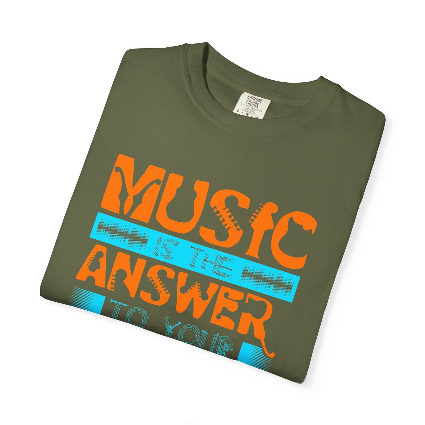 Music Graphic Design Unisex Cotton T-shirt 073
