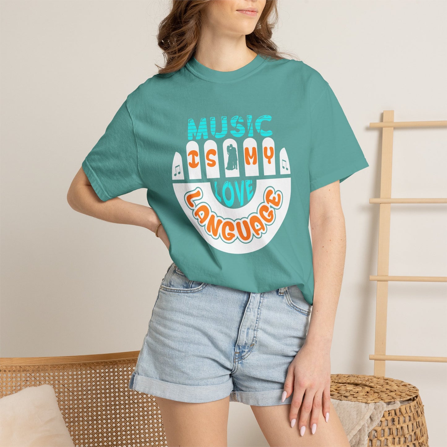 Music Graphic Design Unisex Cotton T-shirt 067