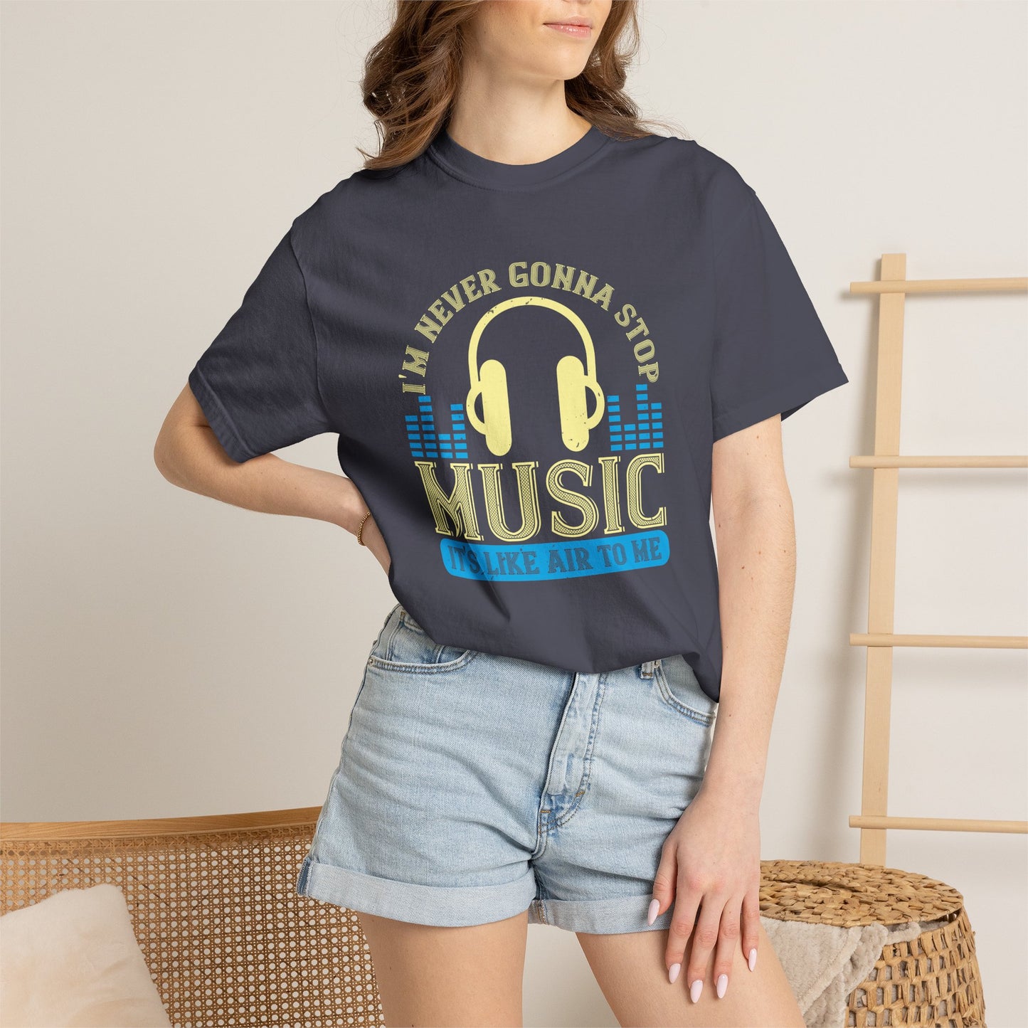 Music Graphic Design Unisex Cotton T-shirt m19