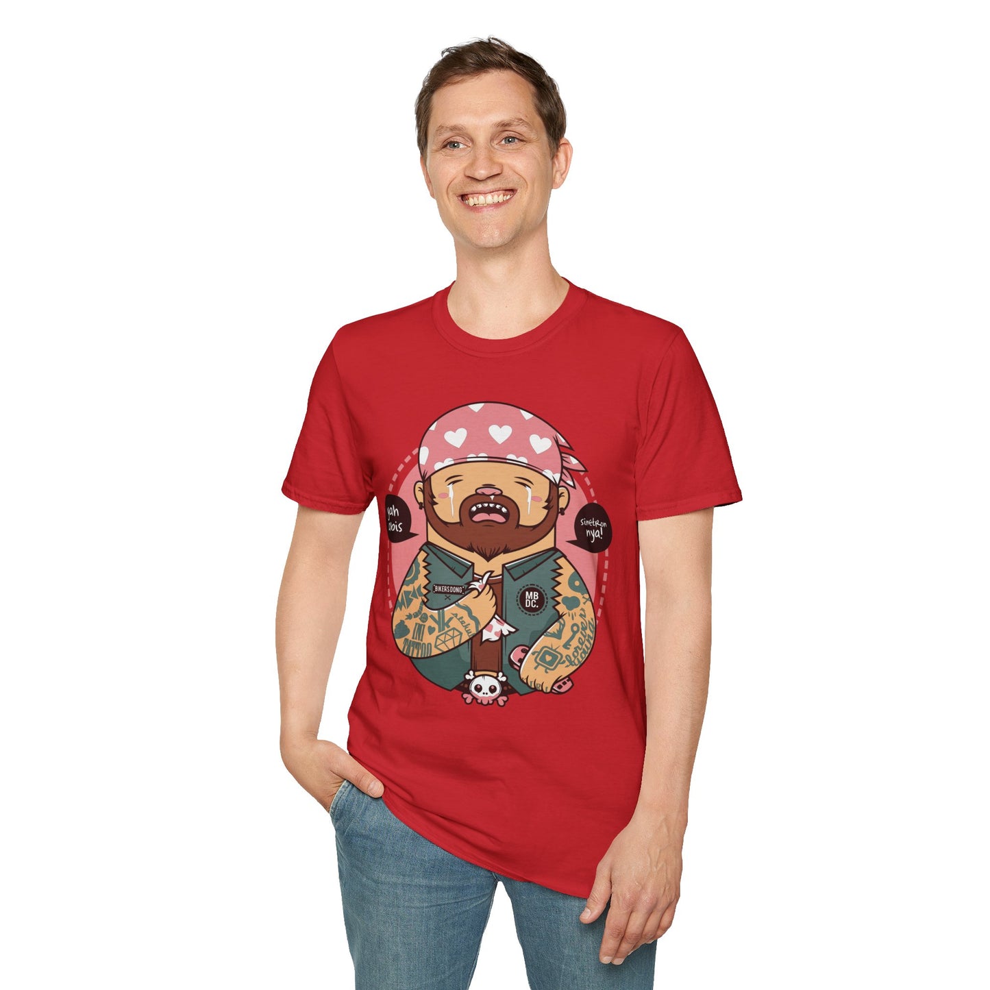 Cartoon Animation T Shirt Unisex Softstyle 100 Percent Ring Spun Cotton Comfort Tee