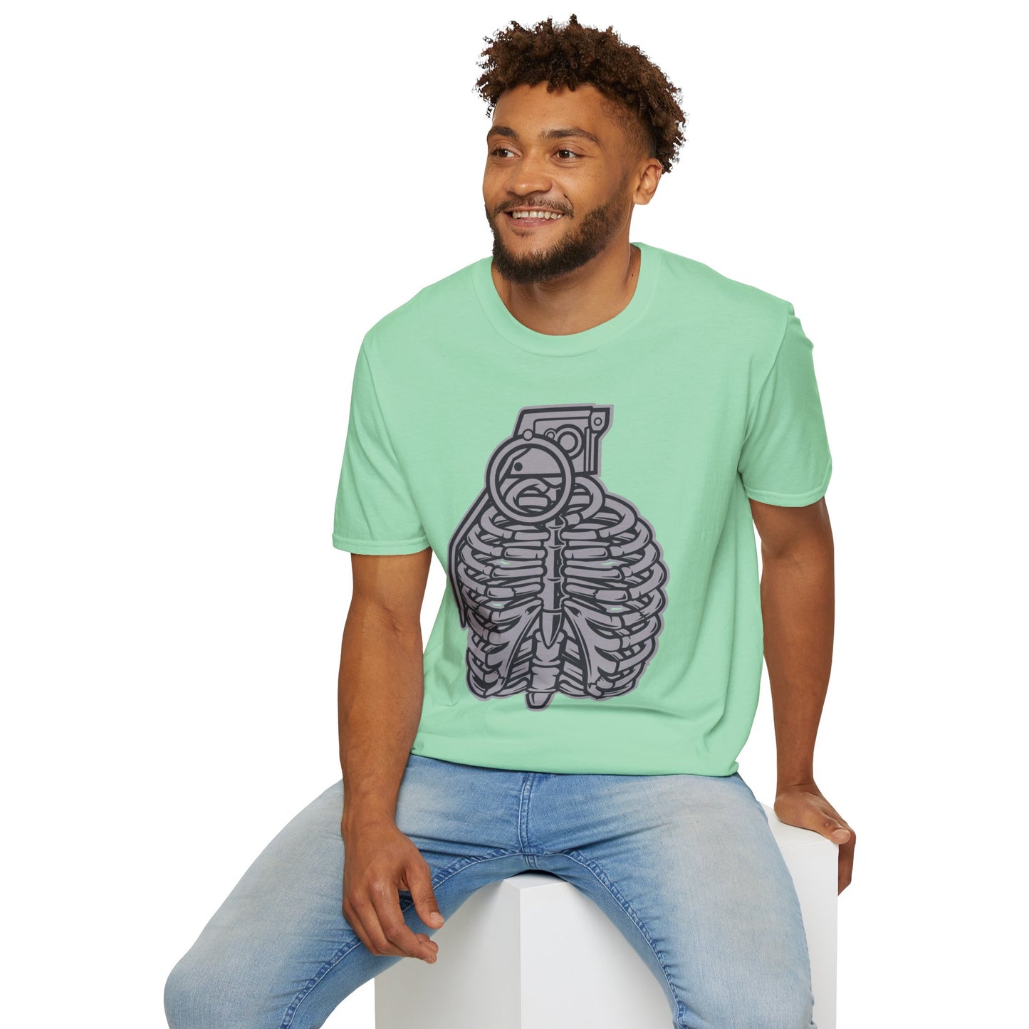 Cartoon T Shirt Animation T Shirt Funny Tee Shirt Unisex Gildan Softstyle 64000 Cotton