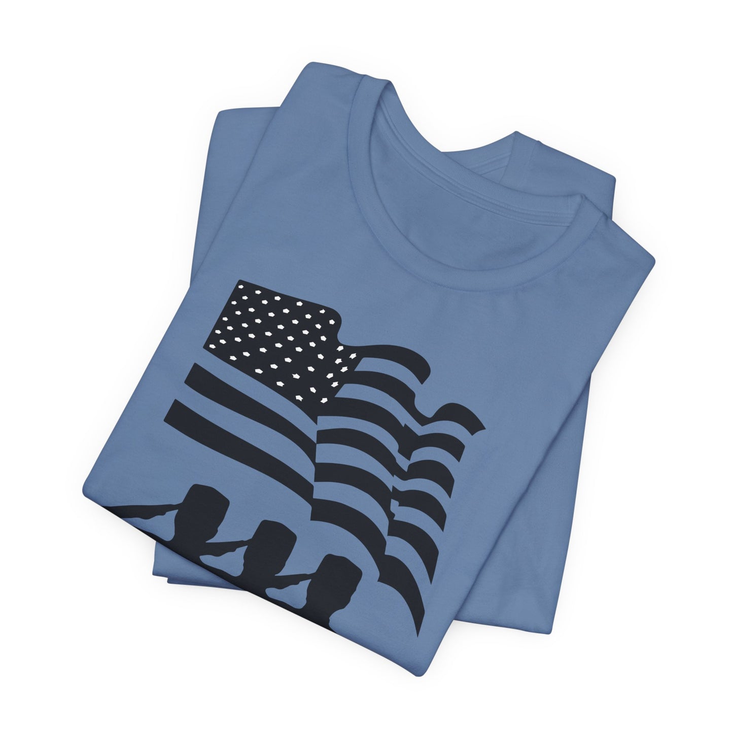 Happy Veterans Day saluting soldiers T-Shirt Patriotic American flag Unisex Cotton v51