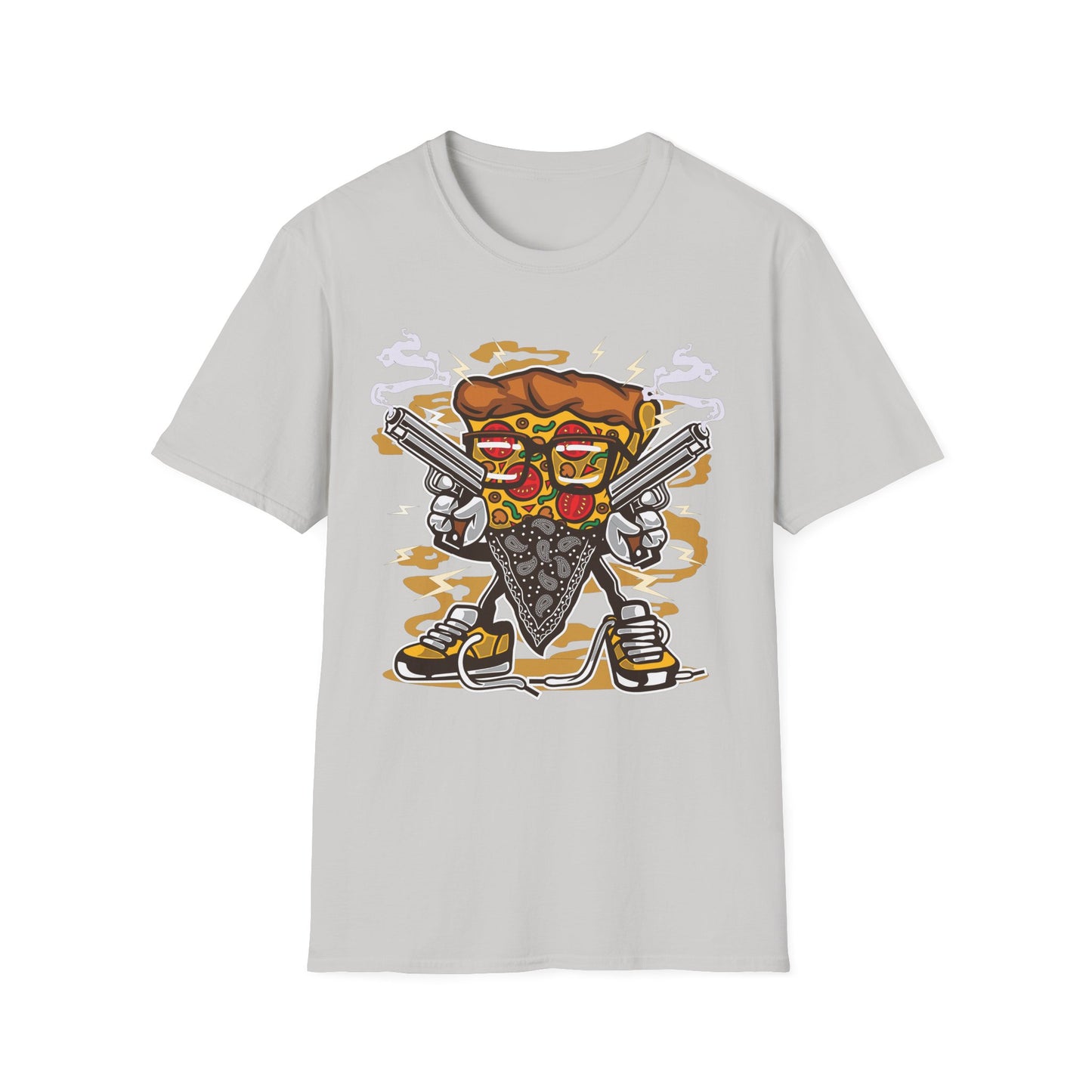 Cartoon Animation Tee Shirt Unisex Funny Graphic Gildan Softstyle 64000 Cotton Tee
