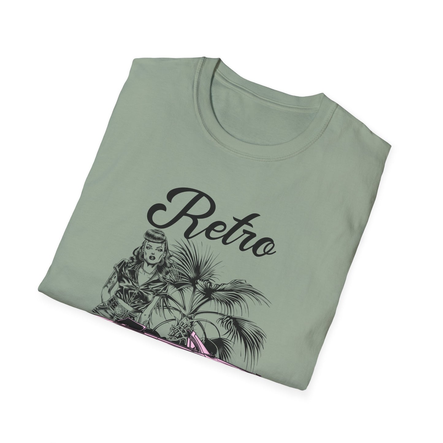 Retro T Shirt, Retro Design Shirt, Retro Art Tee Shirt, T-shirt with Retro Style
