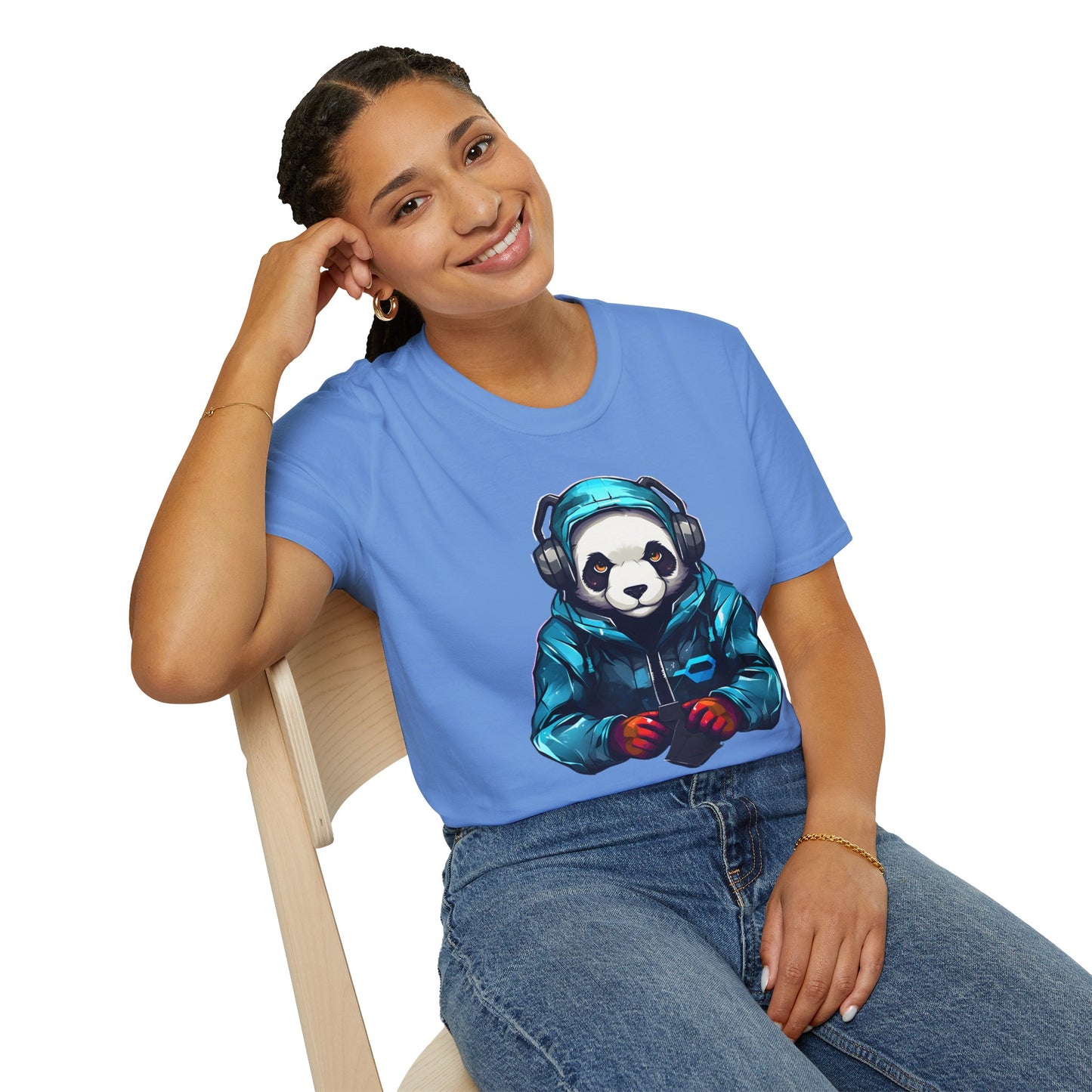 Animals Tees, Funny Animals Shirt, T Shirts with Funny Animals, T-Shirt with Panda, Panda Tees