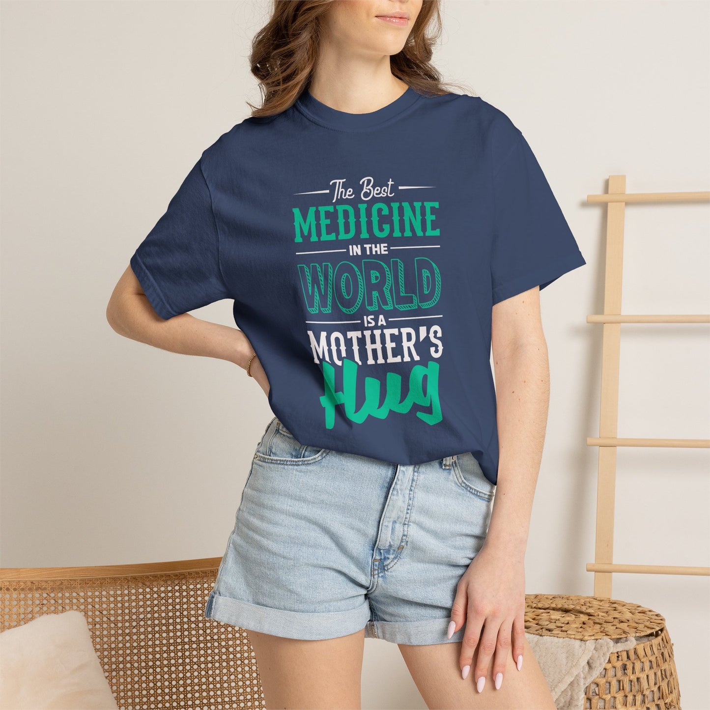 Mom T-shirt Mother Day Mama Tee Unisex Comfort Colors Garment-Dyed Cotton h51