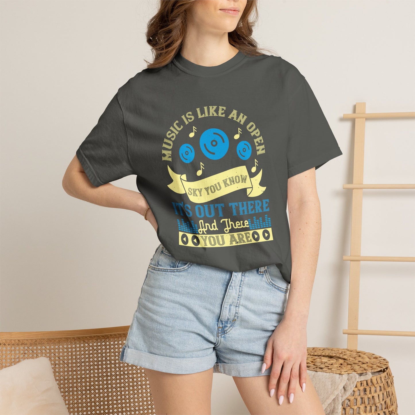 Music Graphic Design Unisex Cotton T-shirt m29