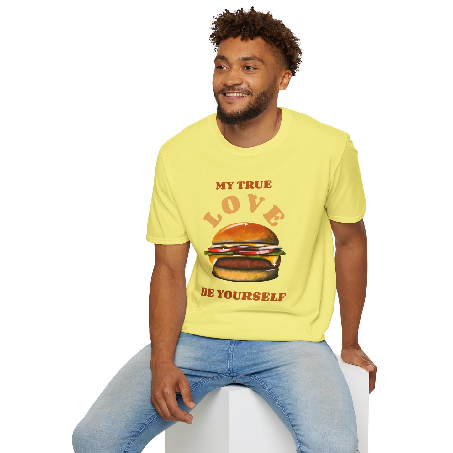 Food Tees, Funny Food T Shirts, Funny T Shirts, Shirt with Food, Junk Food Tees, Shirt with Burger, Burger T-Shirt