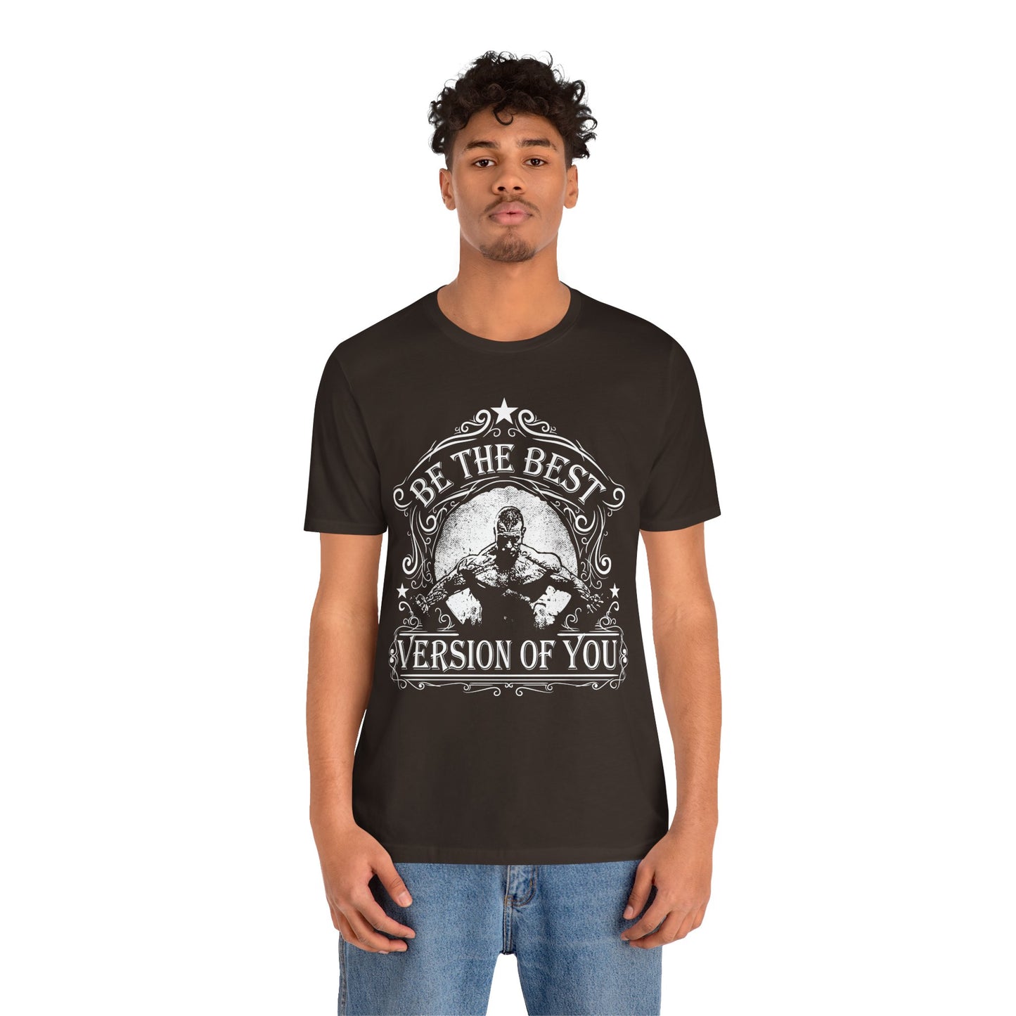 Be The Best Version Of You T-Shirt Motivational Fitness Tee