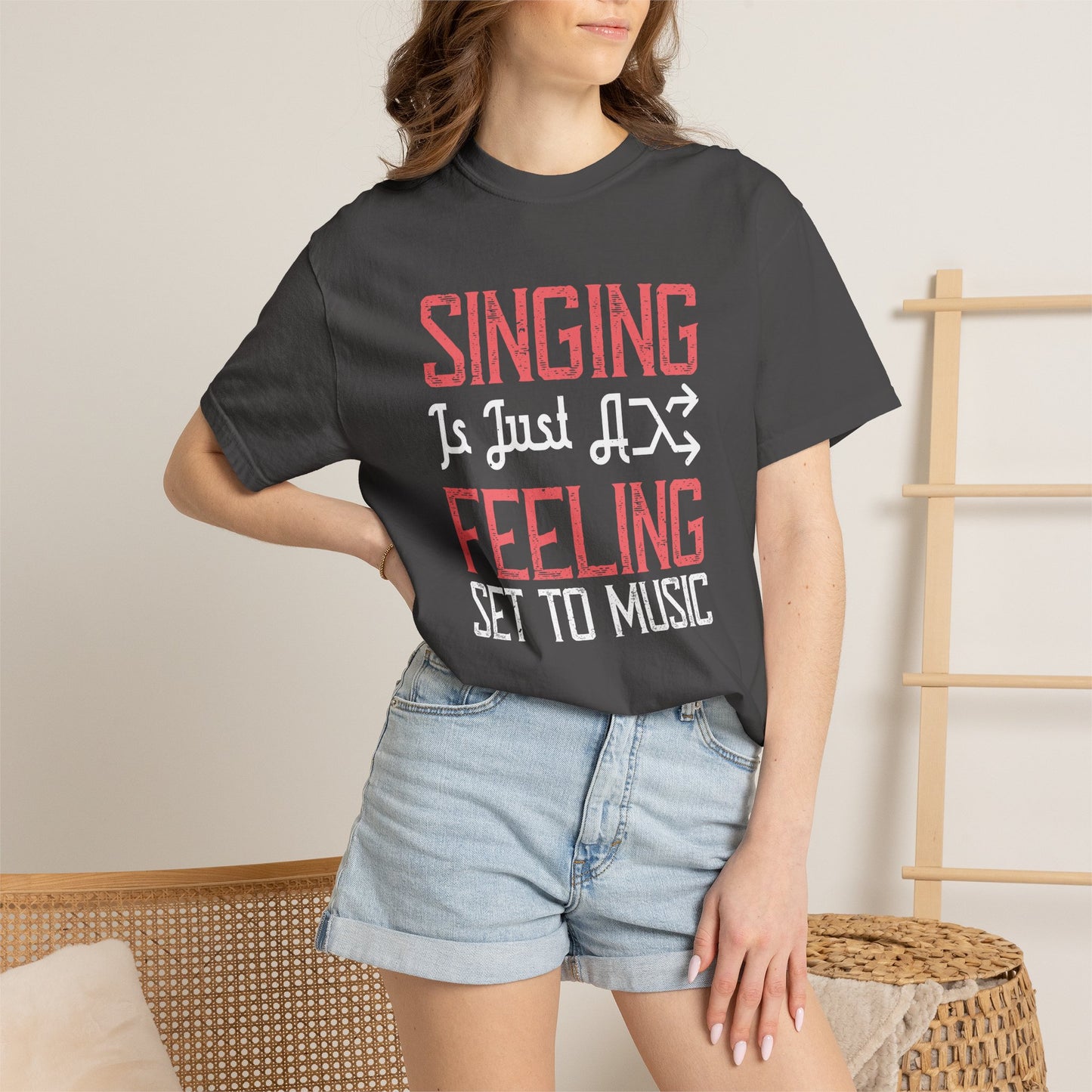 Music Graphic Design Unisex Cotton T-shirt  m43