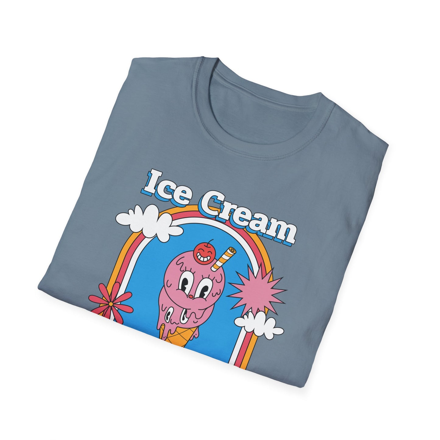 Food Tees, Funny Food T Shirts, Funny T Shirts, Shirt with Food, Junk Food Tees, Shirt with Ice Cream, Ice Cream T-Shirt