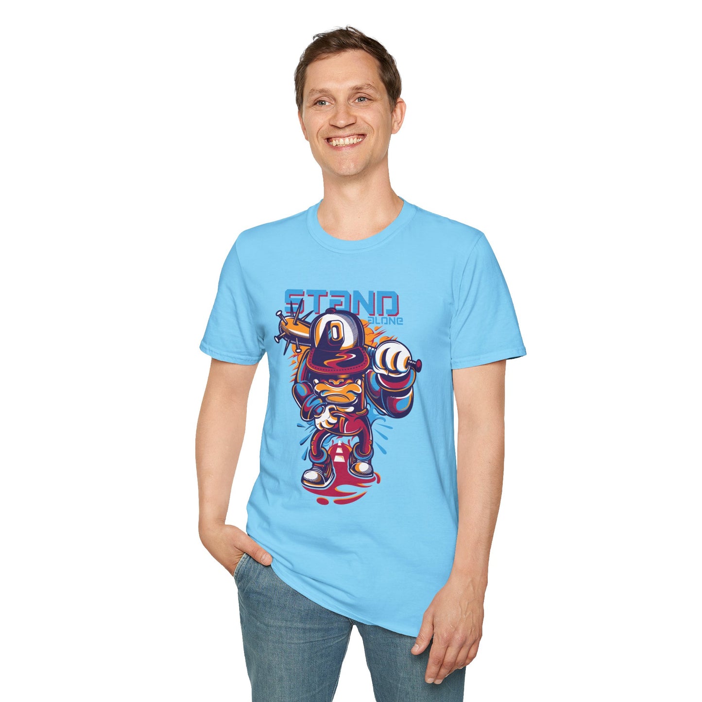 Cartoon T Shirt, Animation Design Shirt, Art Design T-Shirt, T Shirt with Graphic Design 119