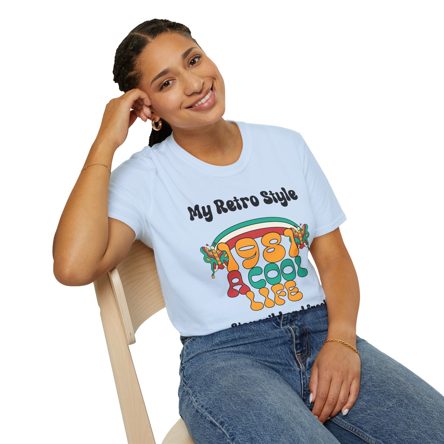 Retro T Shirt, Retro Design Shirt, Retro Art Tee Shirt, T-shirt with Retro Style