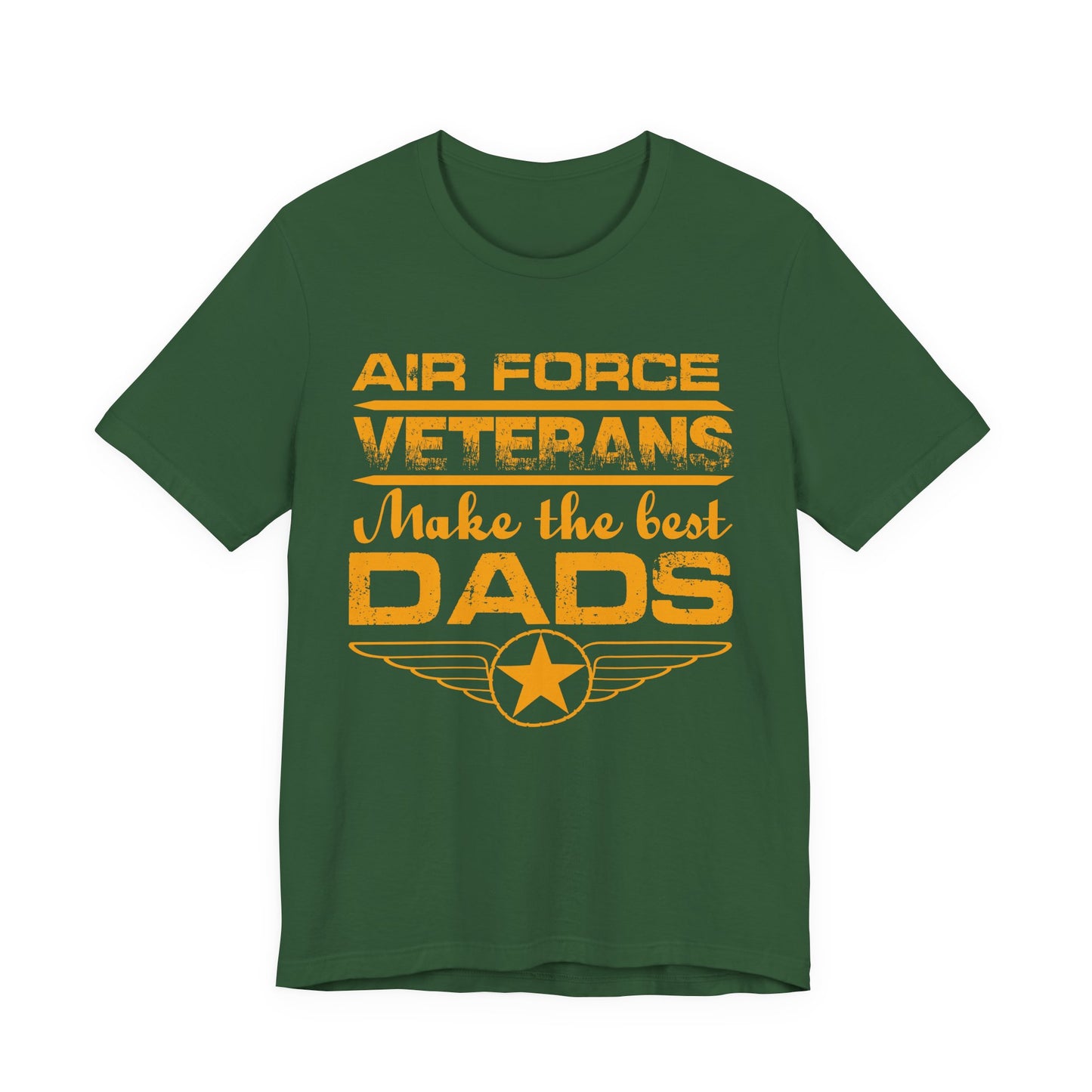 Air Force Veterans Make the Best Dads T-Shirt Military Dad Unisex Cotton Tee v48
